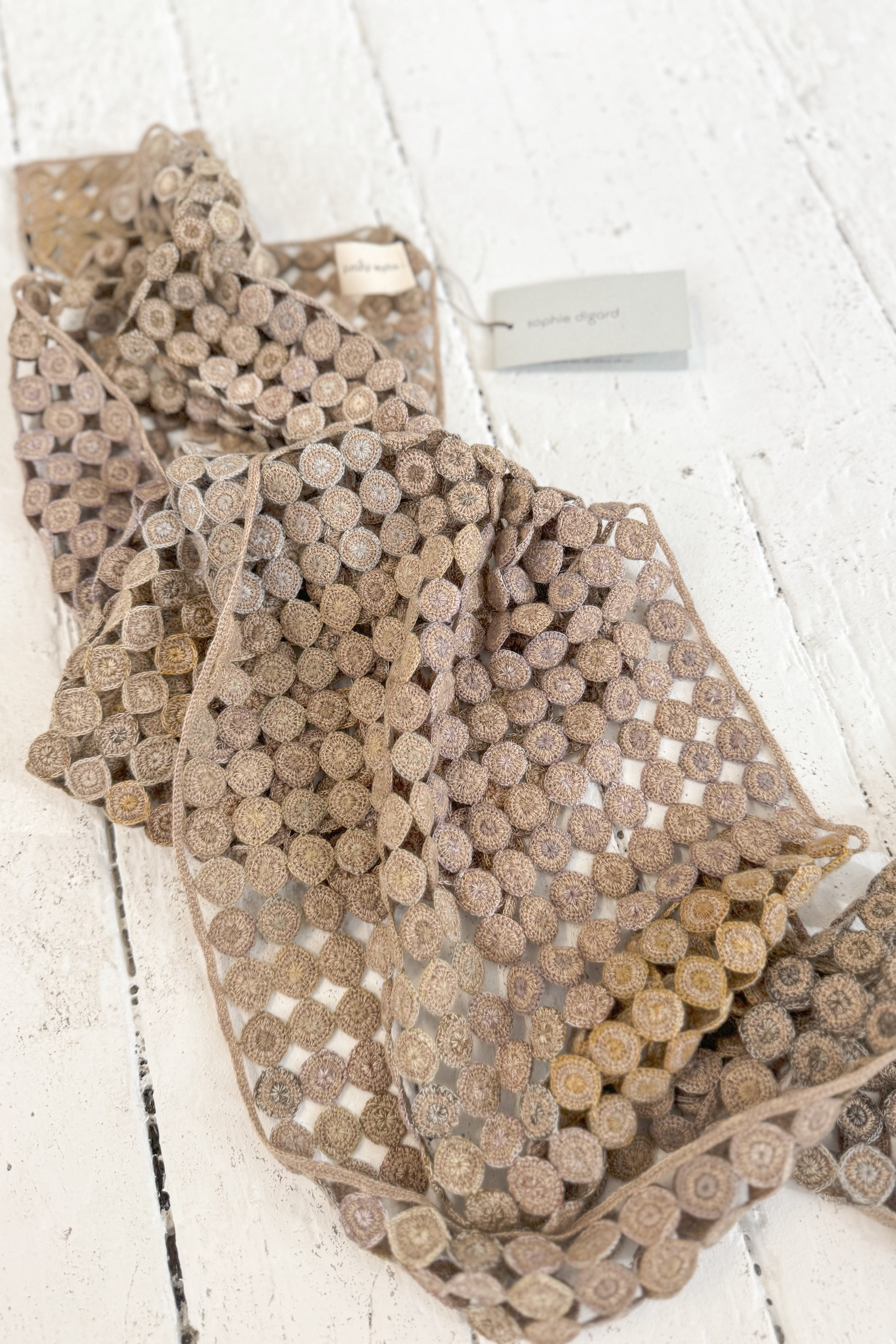 Sophie Digard | Wool Crochet Scarf | Amelie