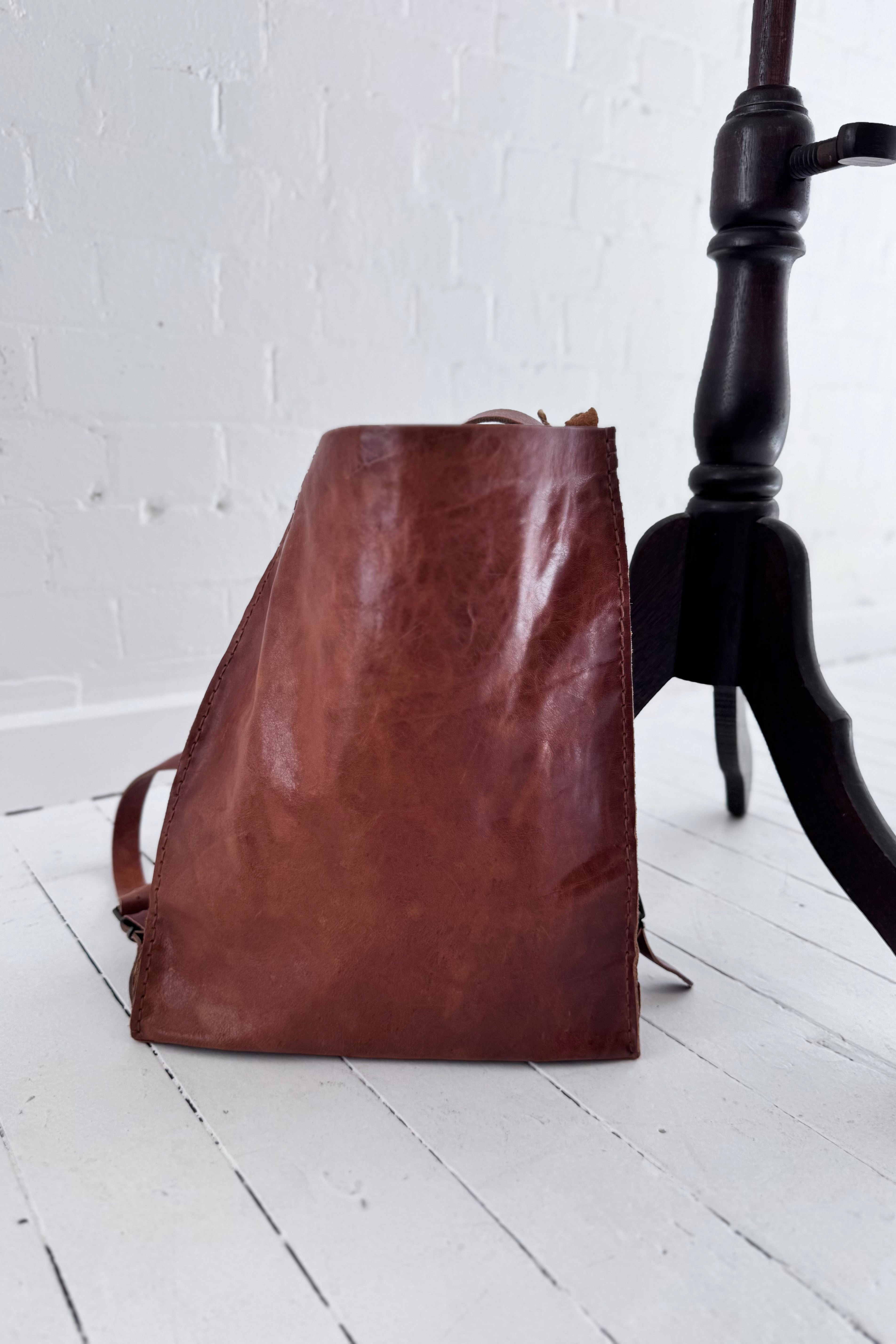 Ink Olives | Roma Backpack | Tan