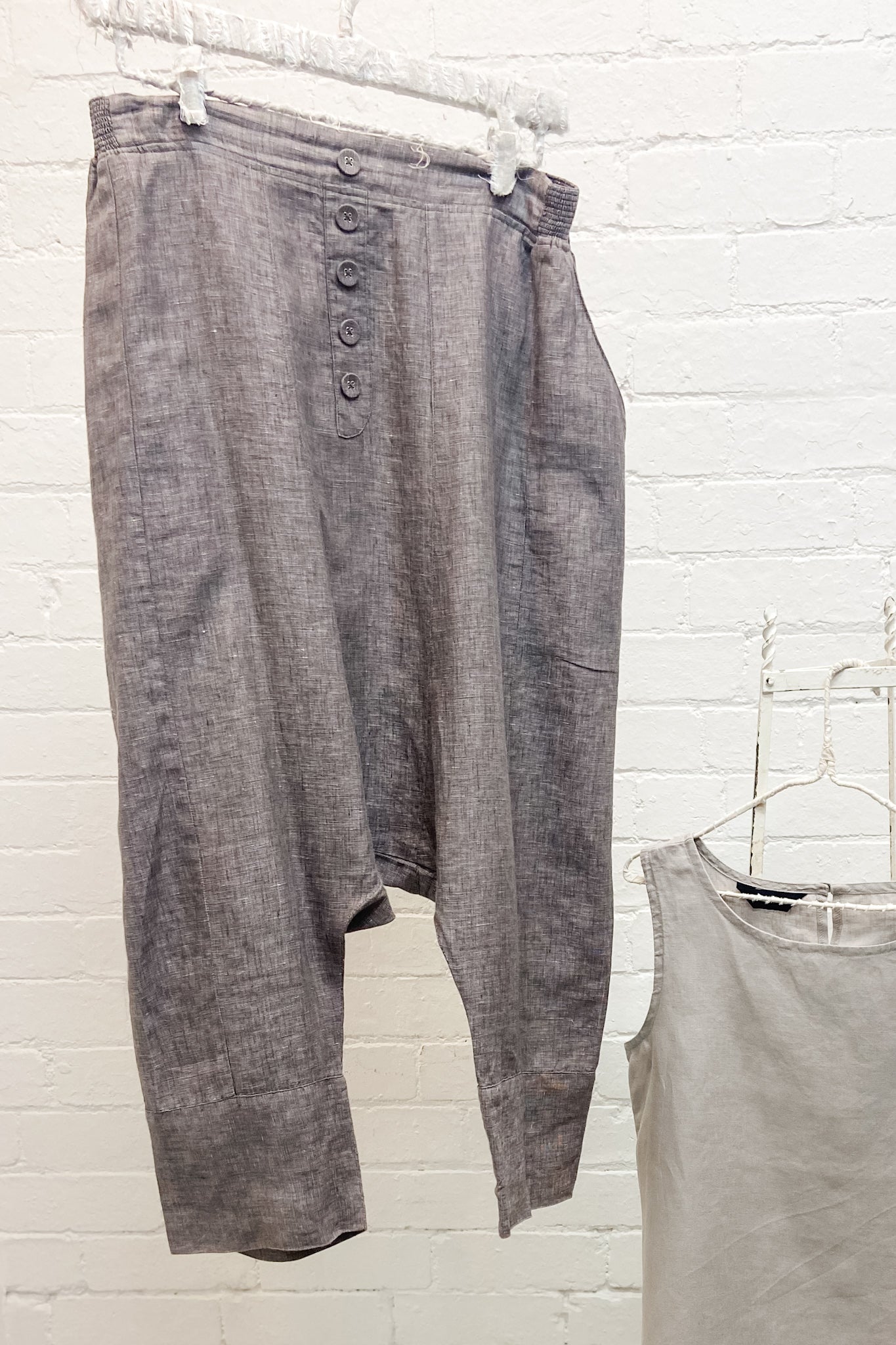 GW | Harem pant | Mottled Brown | L