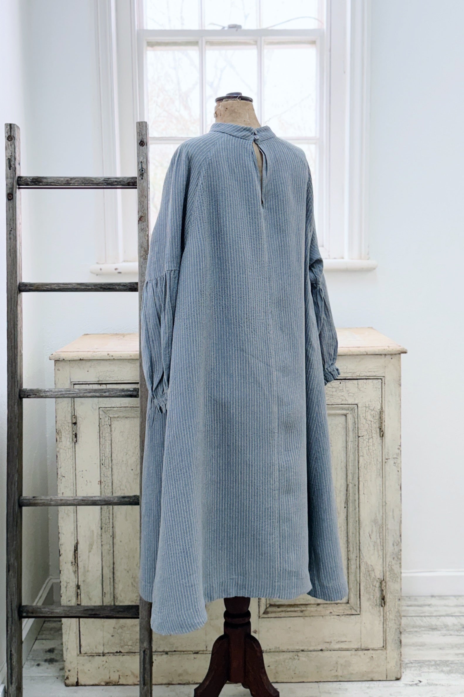 GW | Leonie Dress | Dutch Blue Stripe | L
