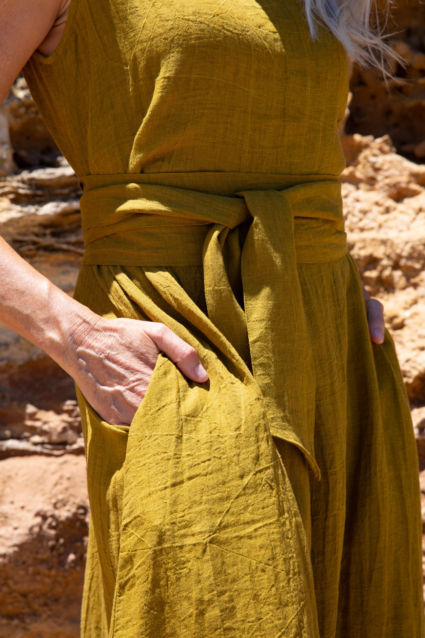 Tie Belt | Antique Moss