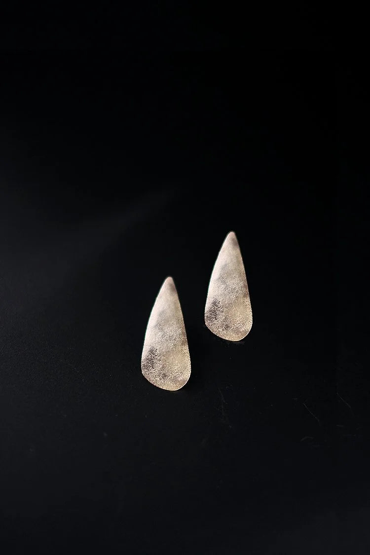 EWA Tribal | Pointed Stud Earrings | Silver