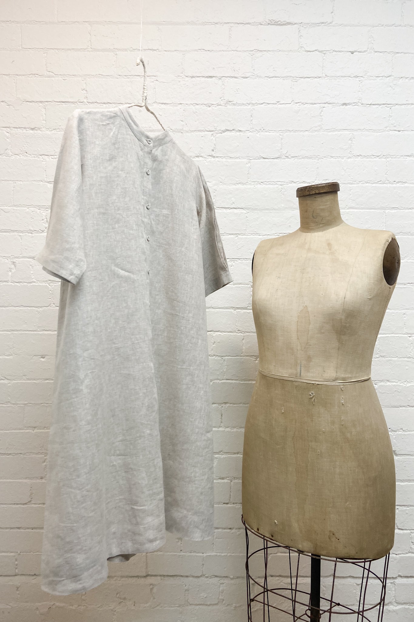 PS | Loretta Shirt Dress | Neutral