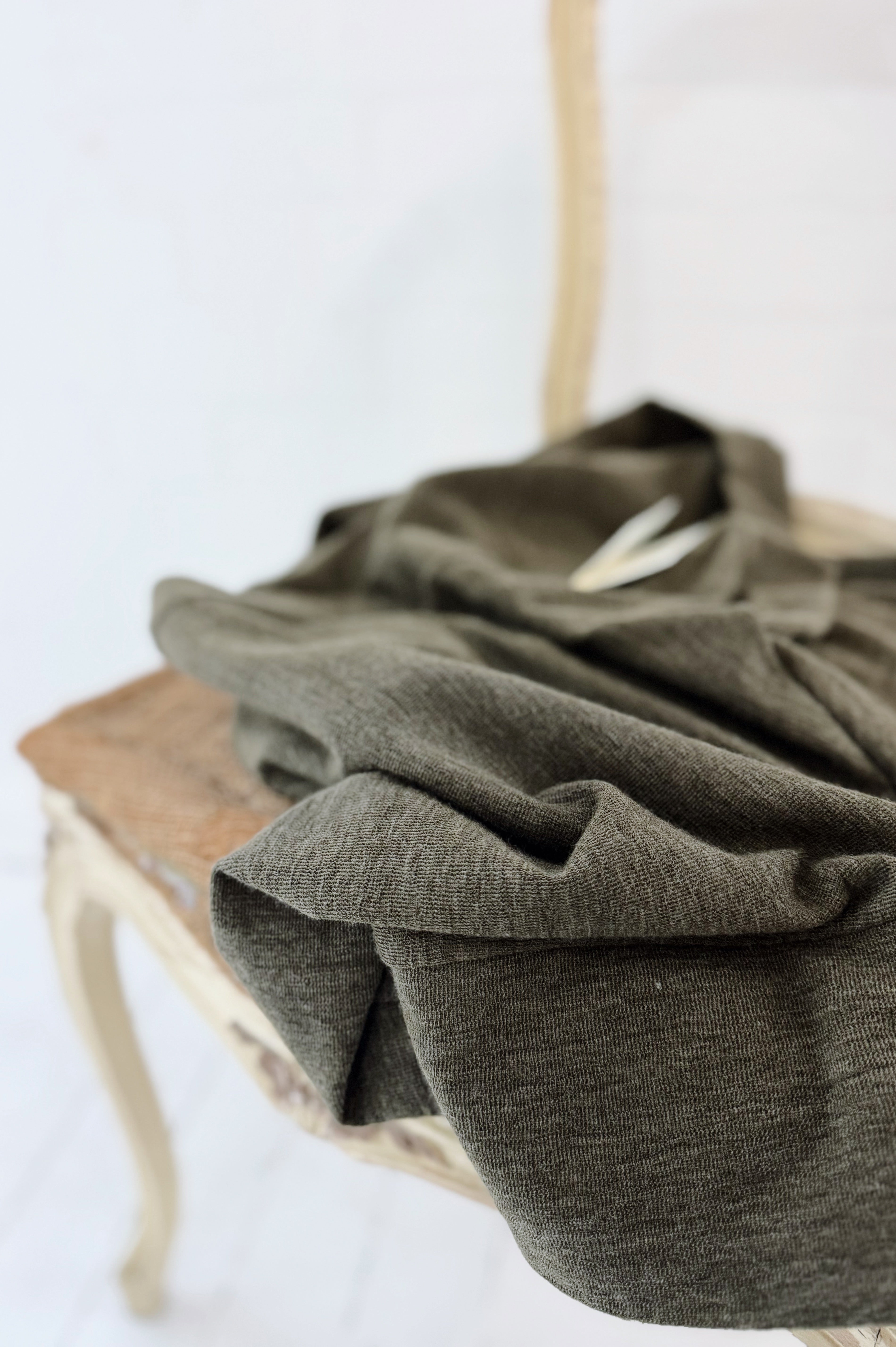 Merino Cardigan | Capers Melange