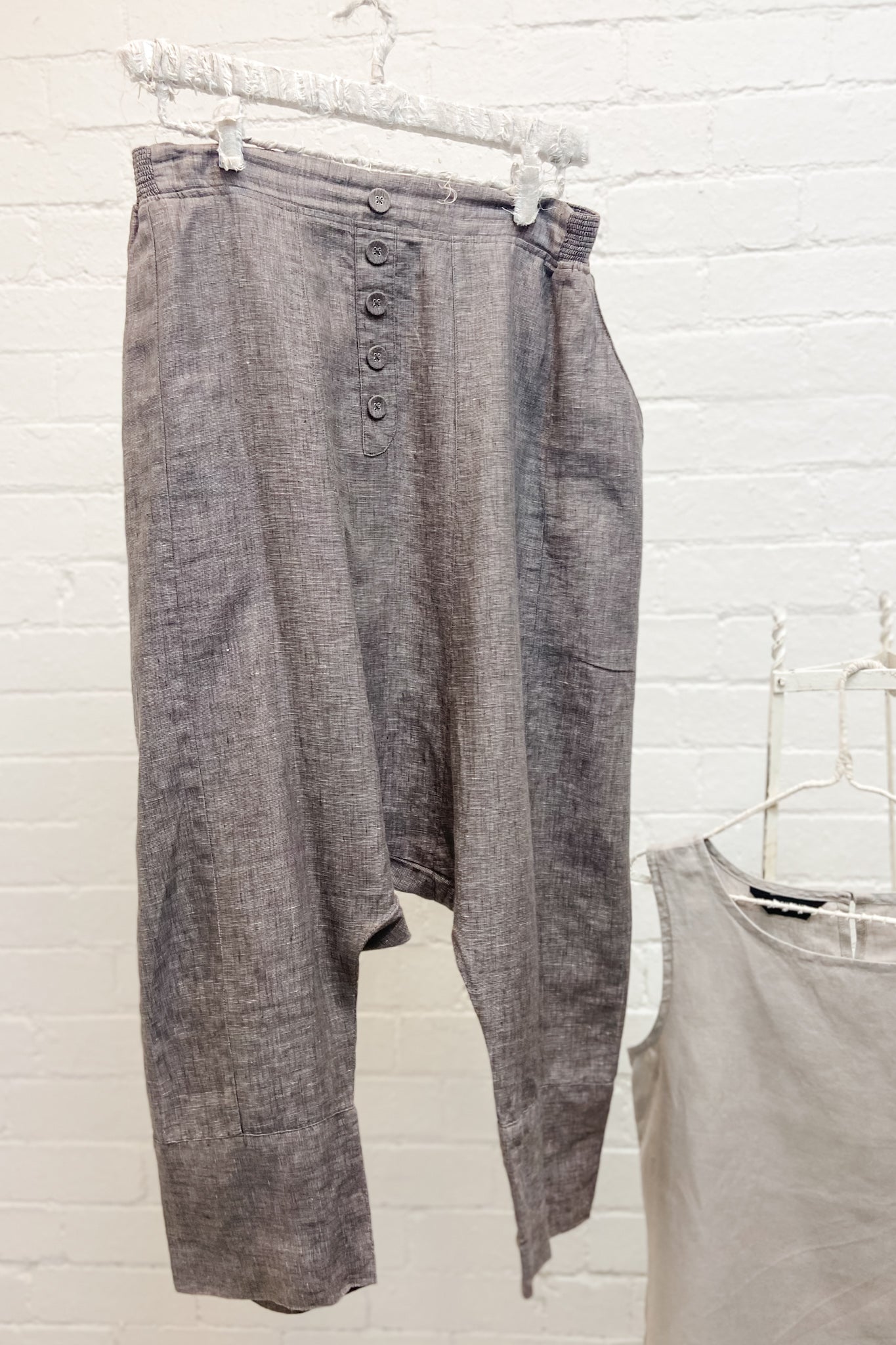 GW | Harem pant | Mottled Brown | L