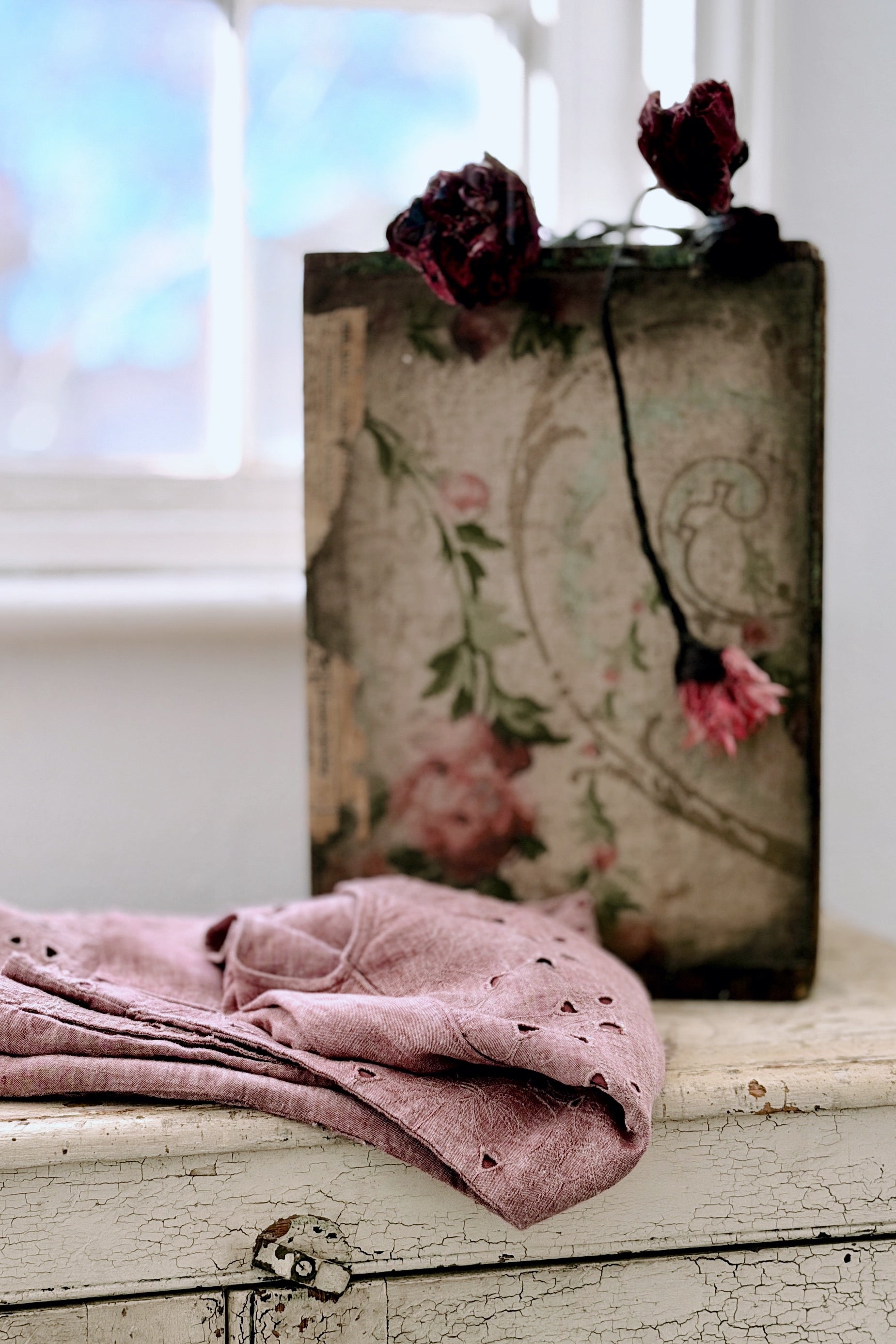 GW | Amelia Dress | Rosewood Broderie | M