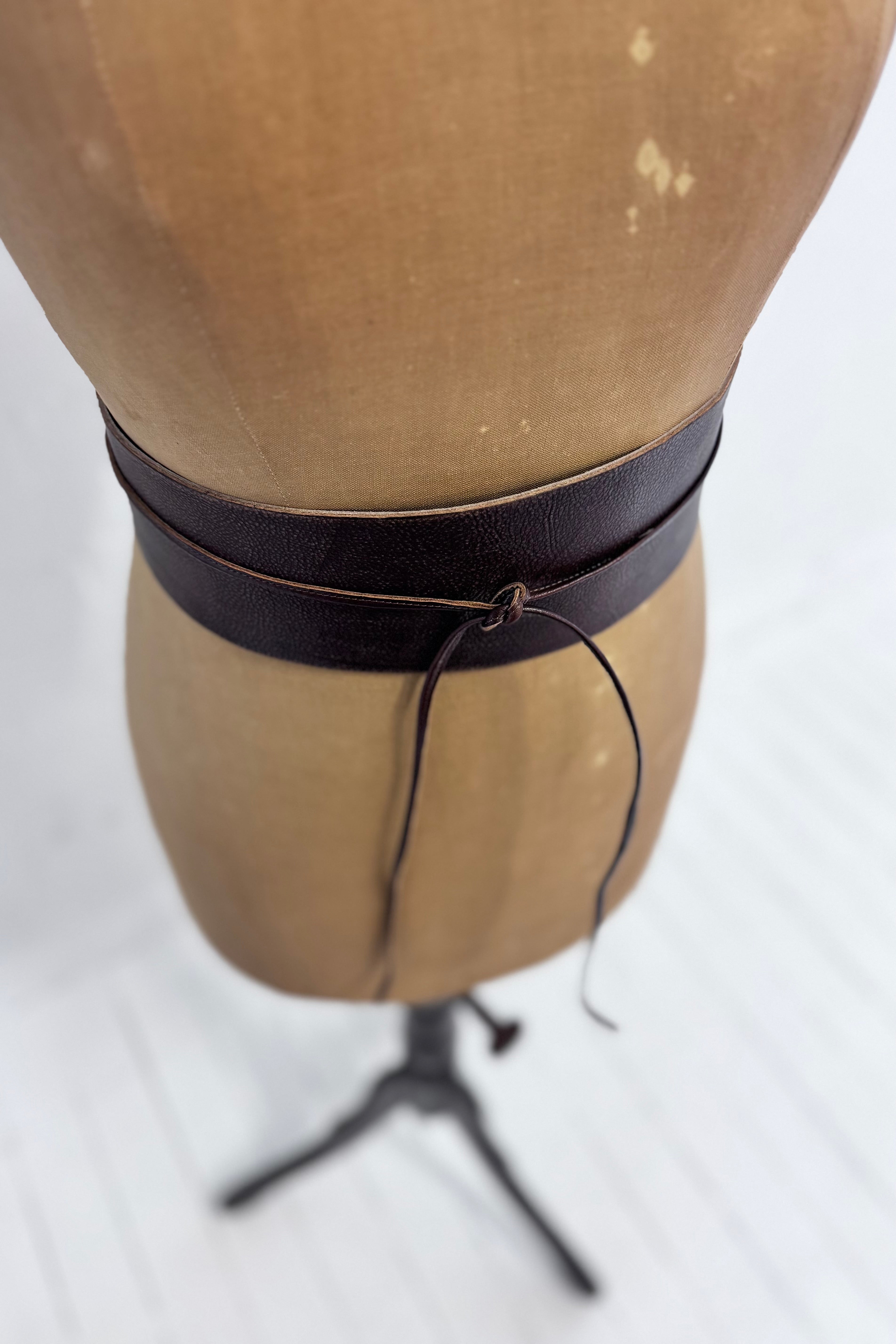 Ink Olives | Cipresso Belt | Chocolate