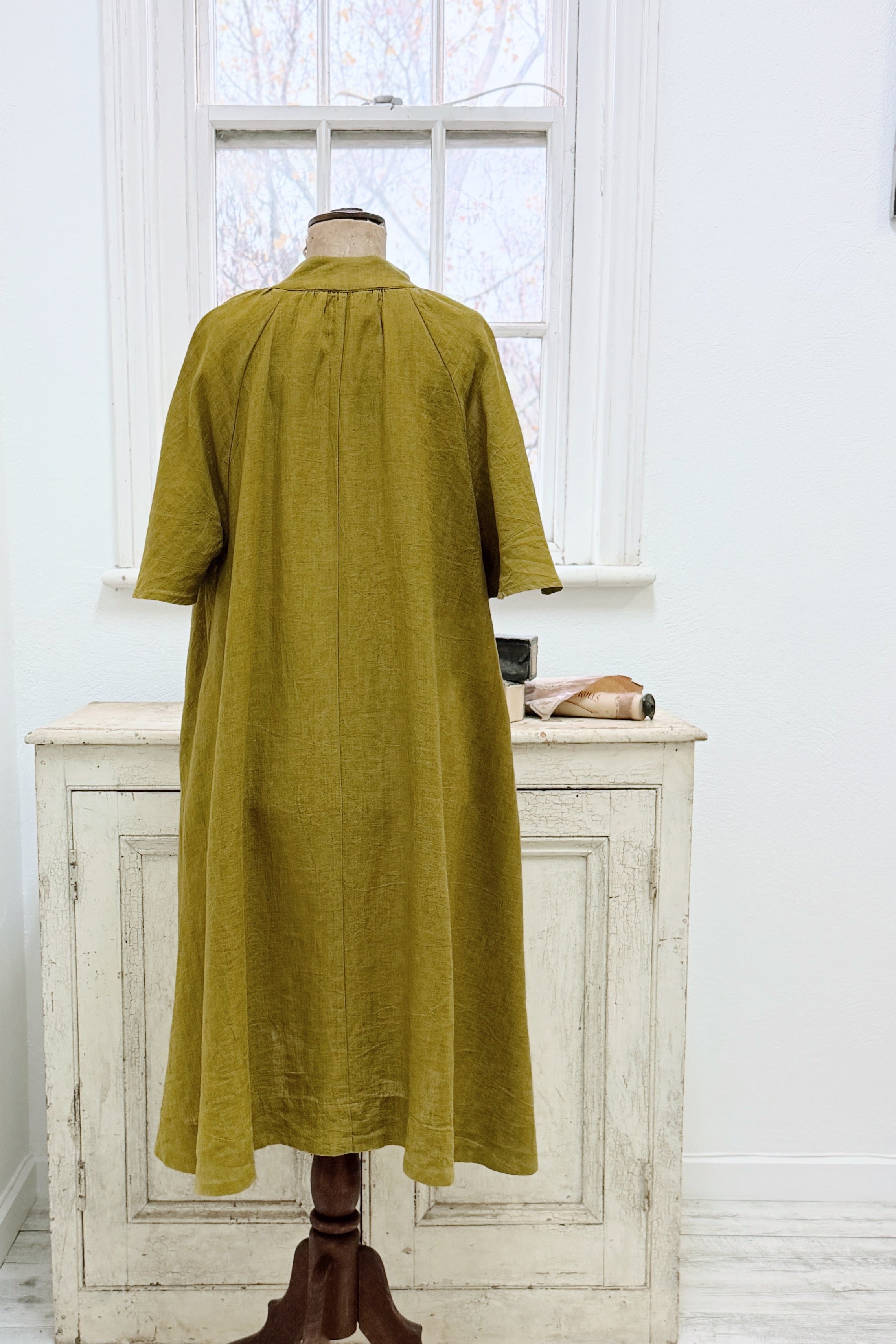 GW | Gaynor Dress | Antique Moss | M