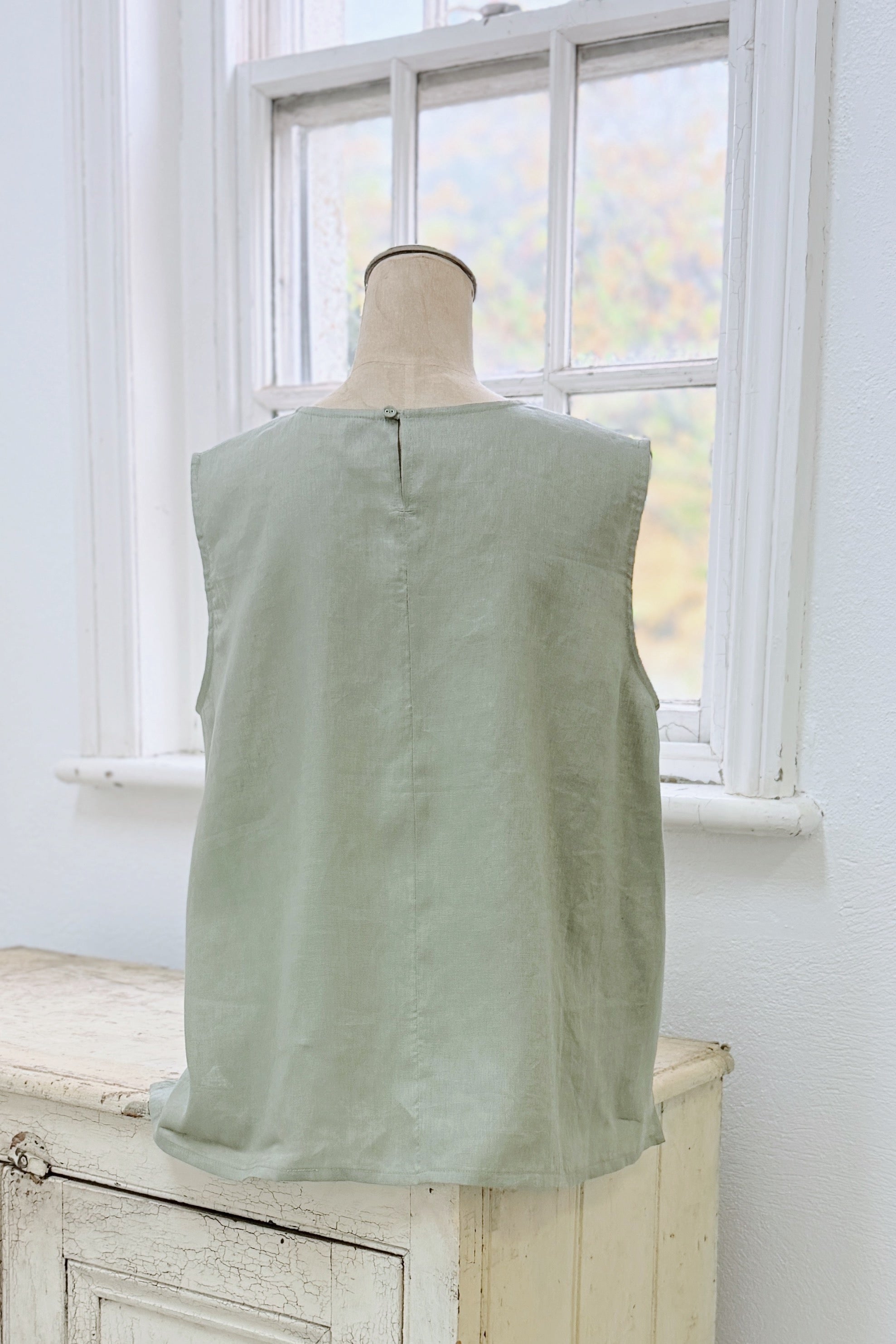 GW | Mila Top | Silver Sage | XS