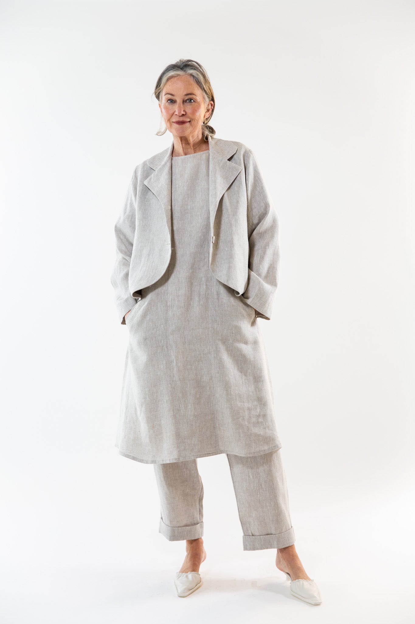 Rachel Dress | Neutral