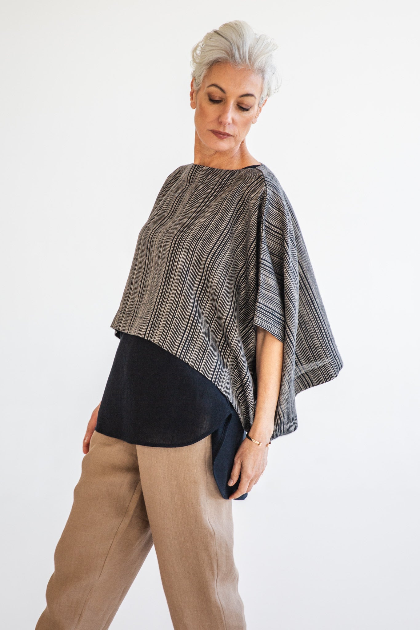 Tommy Top | Raven Stripe