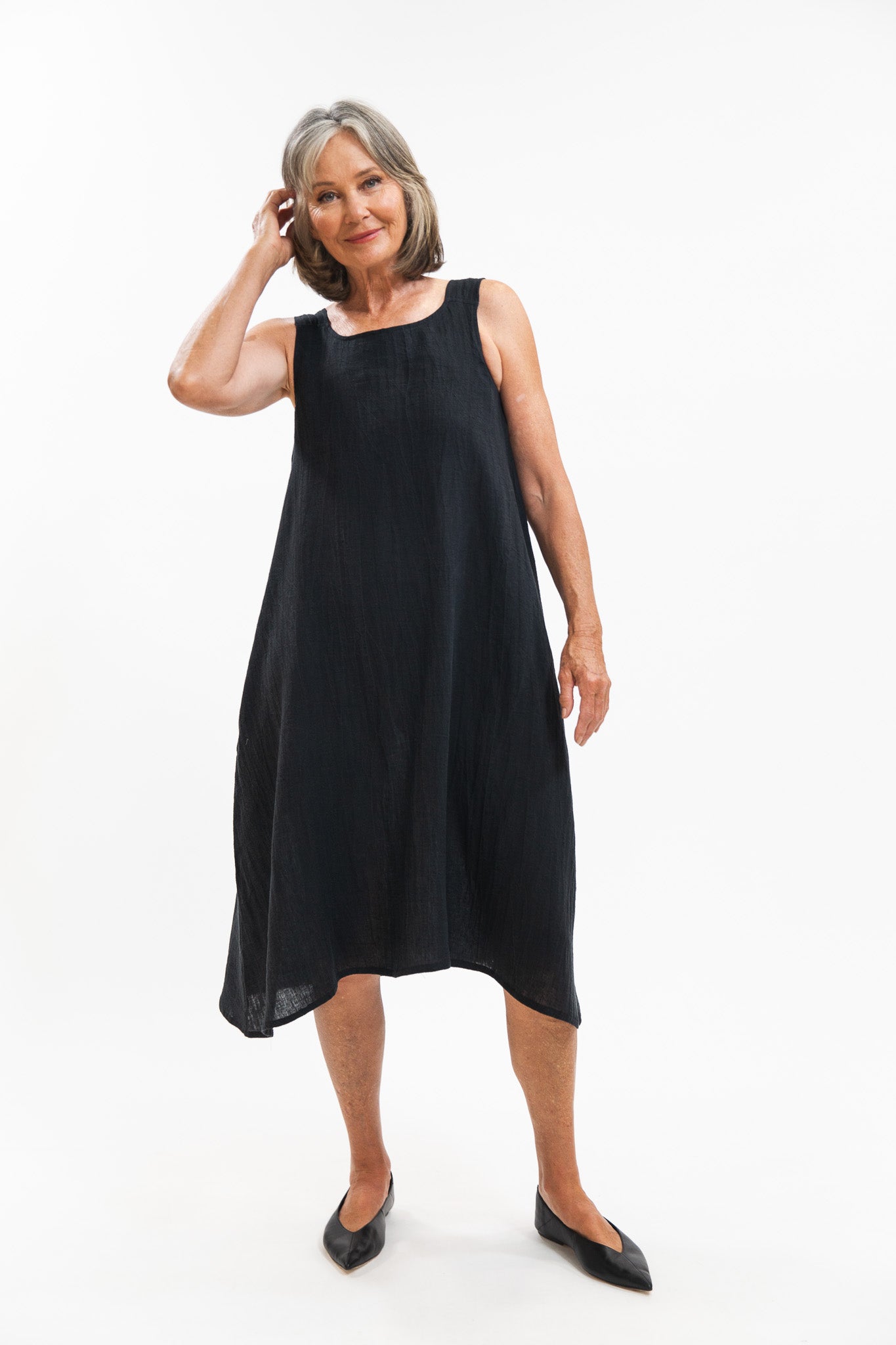 Eliza Dress | Black Crush