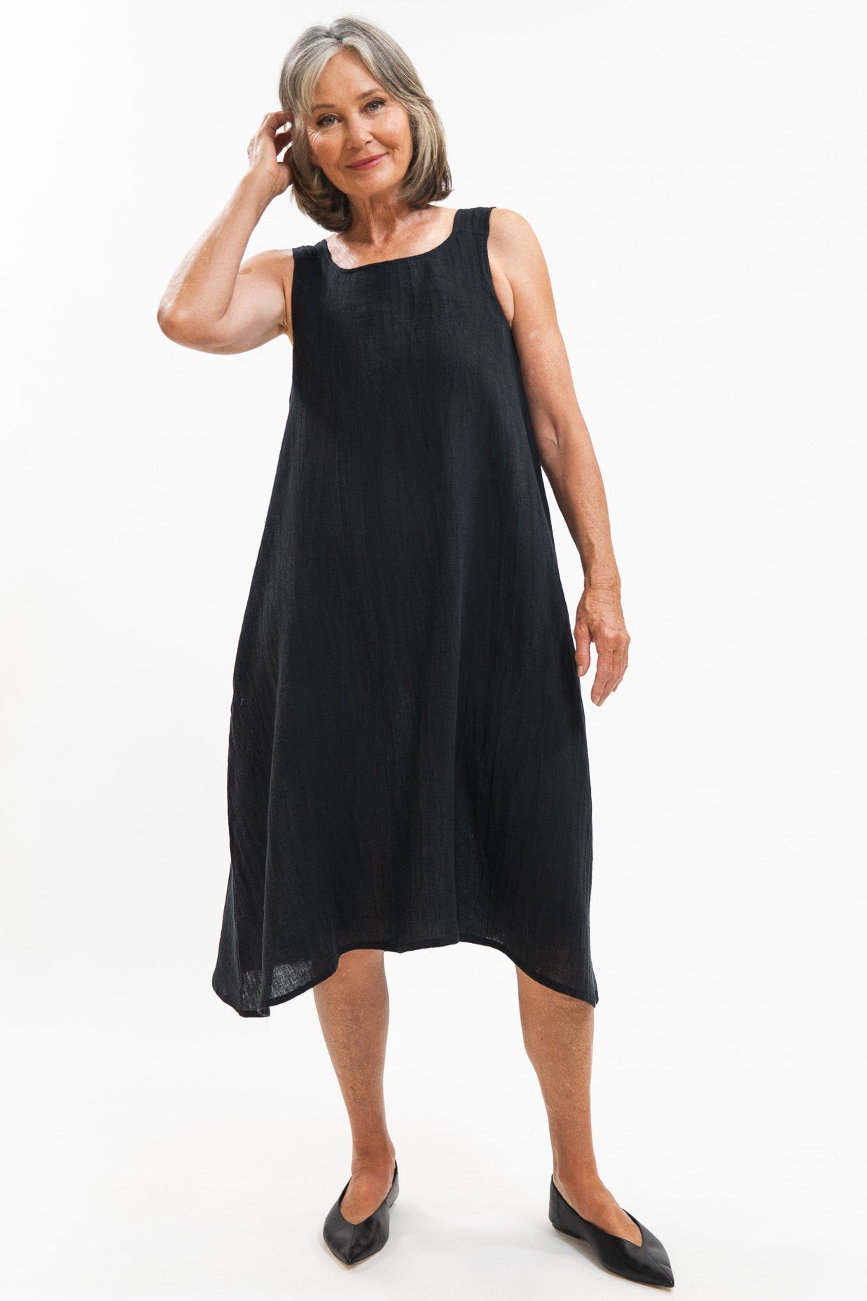 Eliza Dress | Black Crush