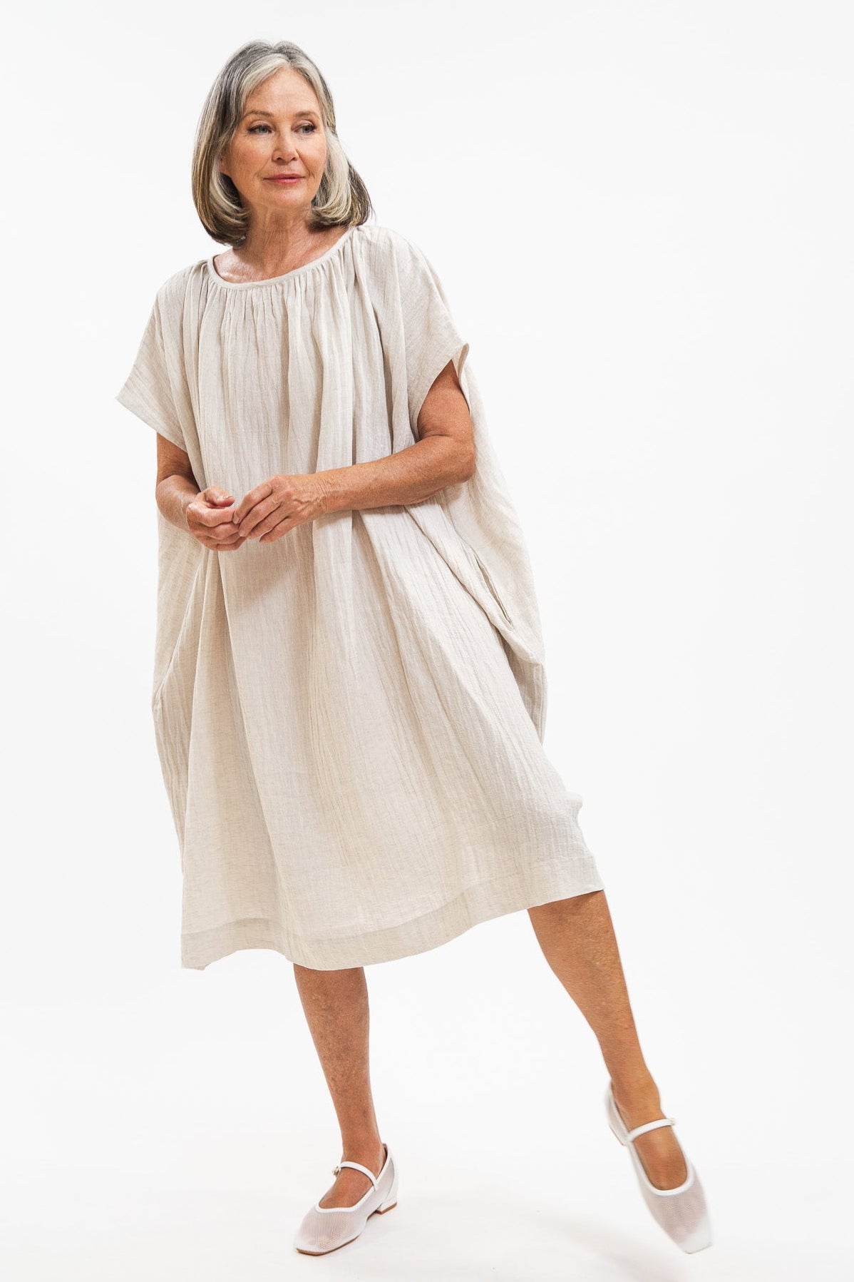 Poppy Dress | Neutral Crush