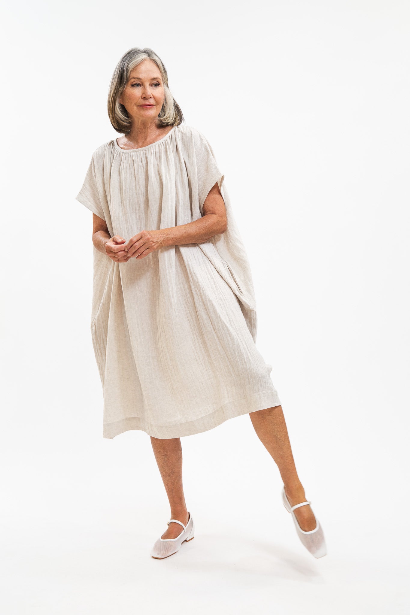 Poppy Dress | Neutral Crush