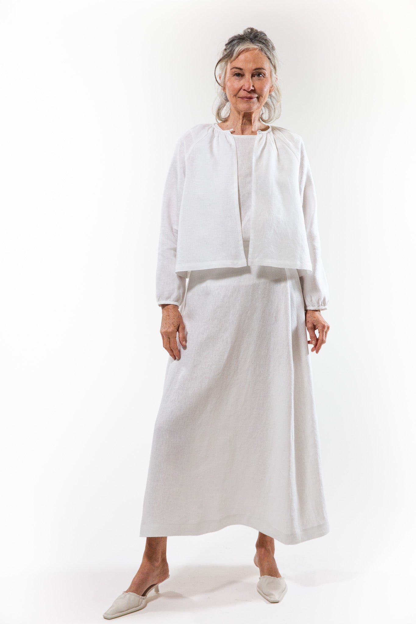 Glenda Jacket | White