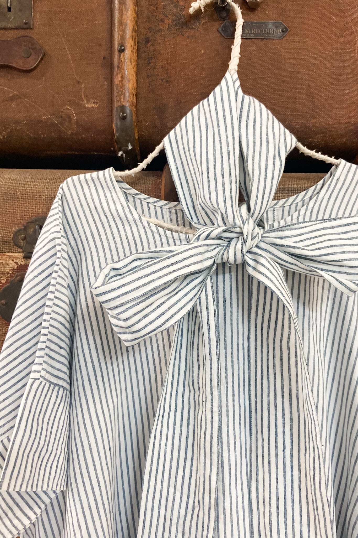 GW | Riley Dress | Bluestone Stripe | XS/S