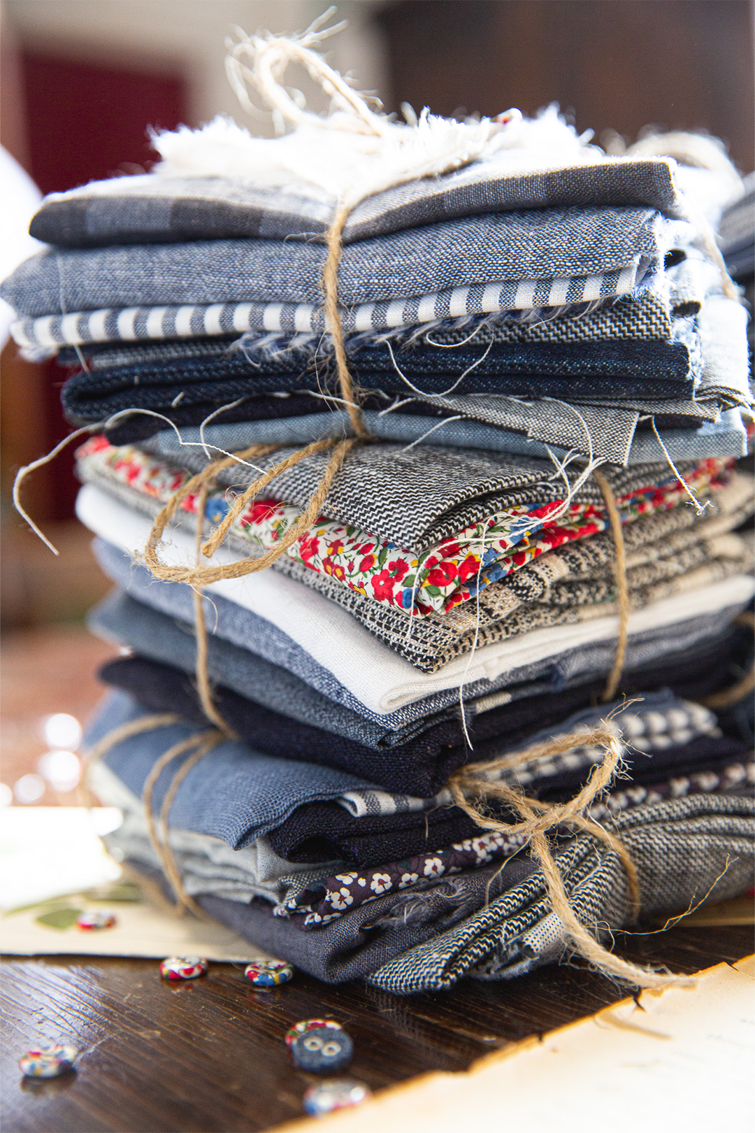 Fabric Bundle | Mixed Blue