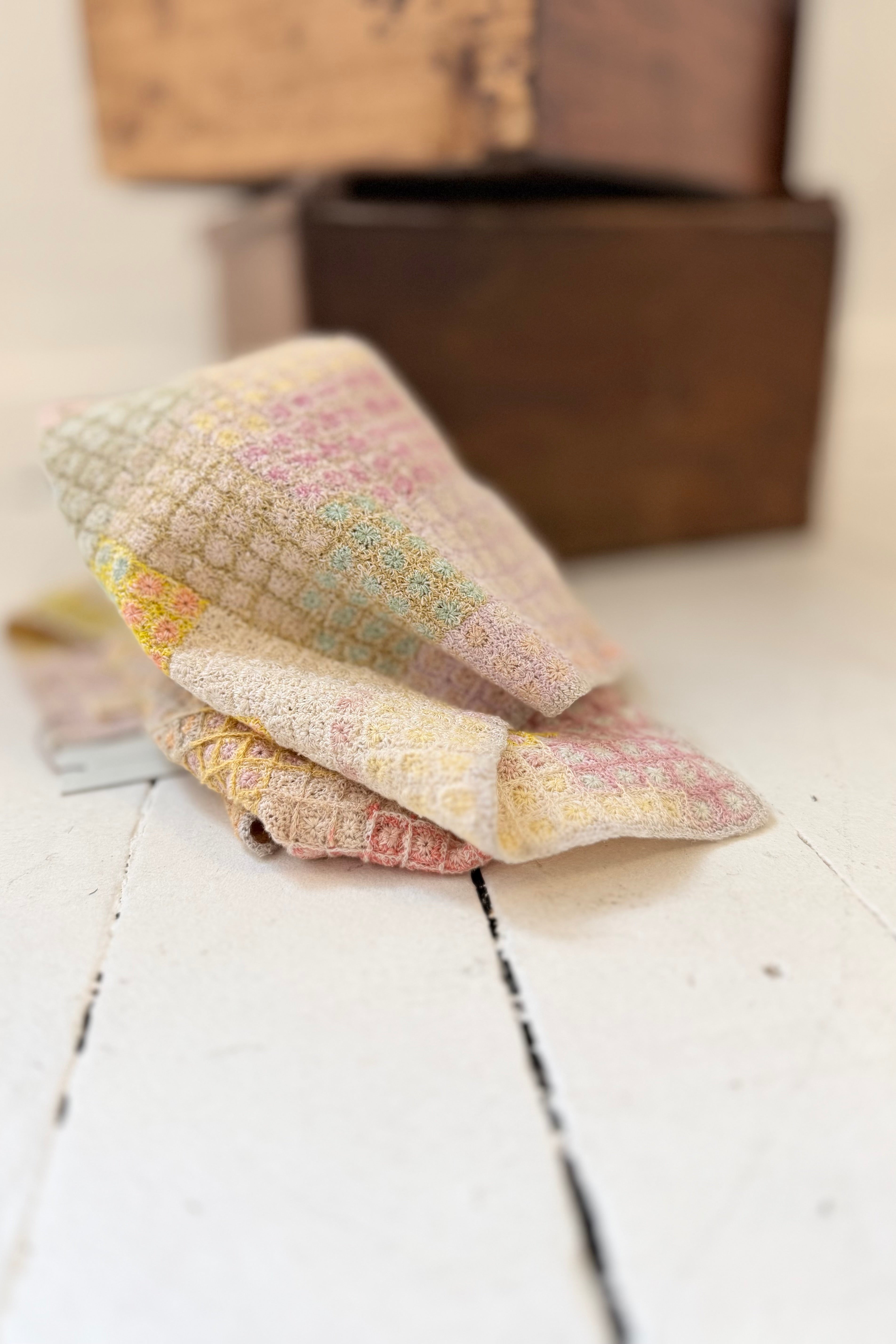 Sophie Digard | Delicate Crochet Linen Scarf | Maggie