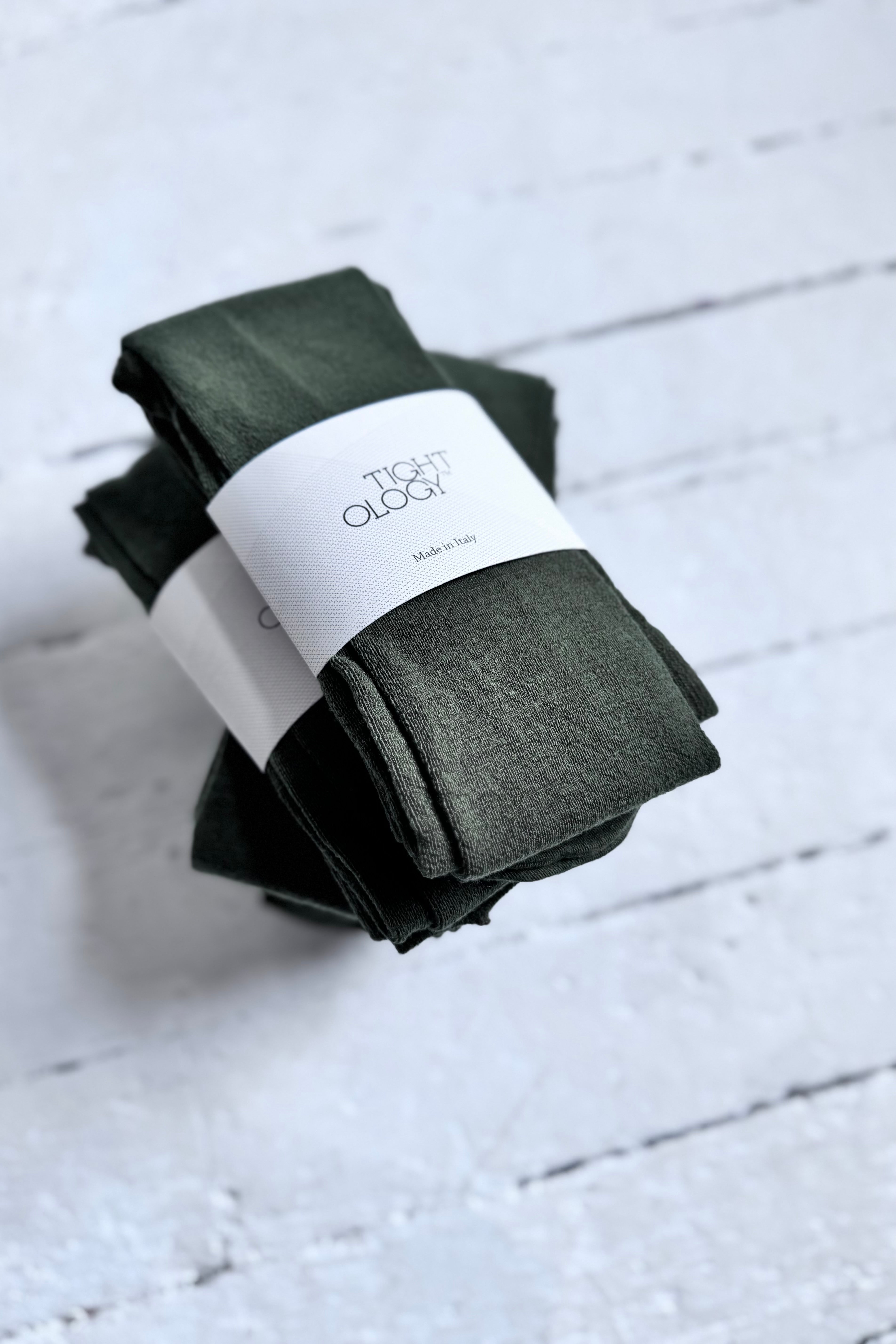 Tightology | Merino Tights | Olive
