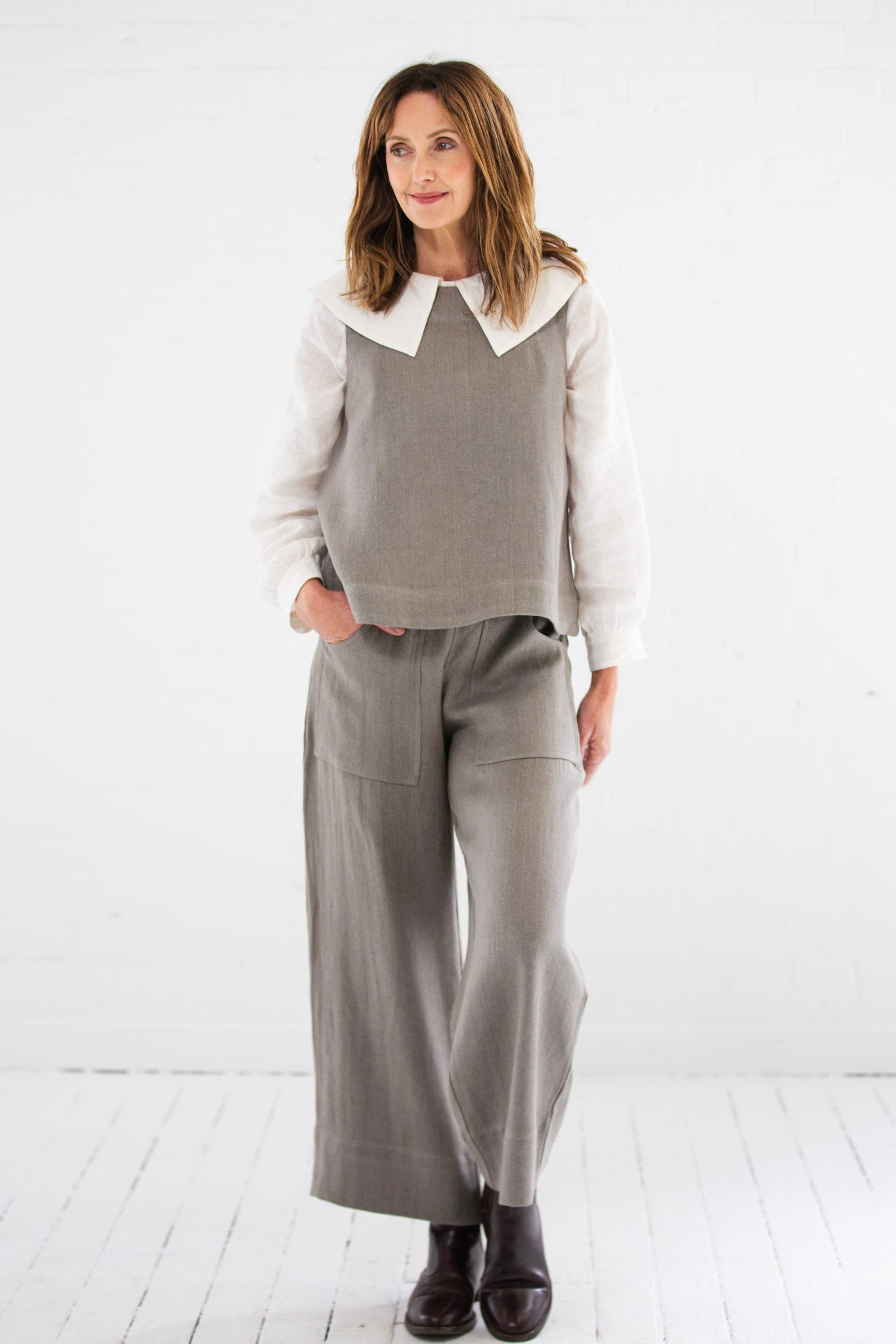 Ellis Shell Top | Abbey Stone