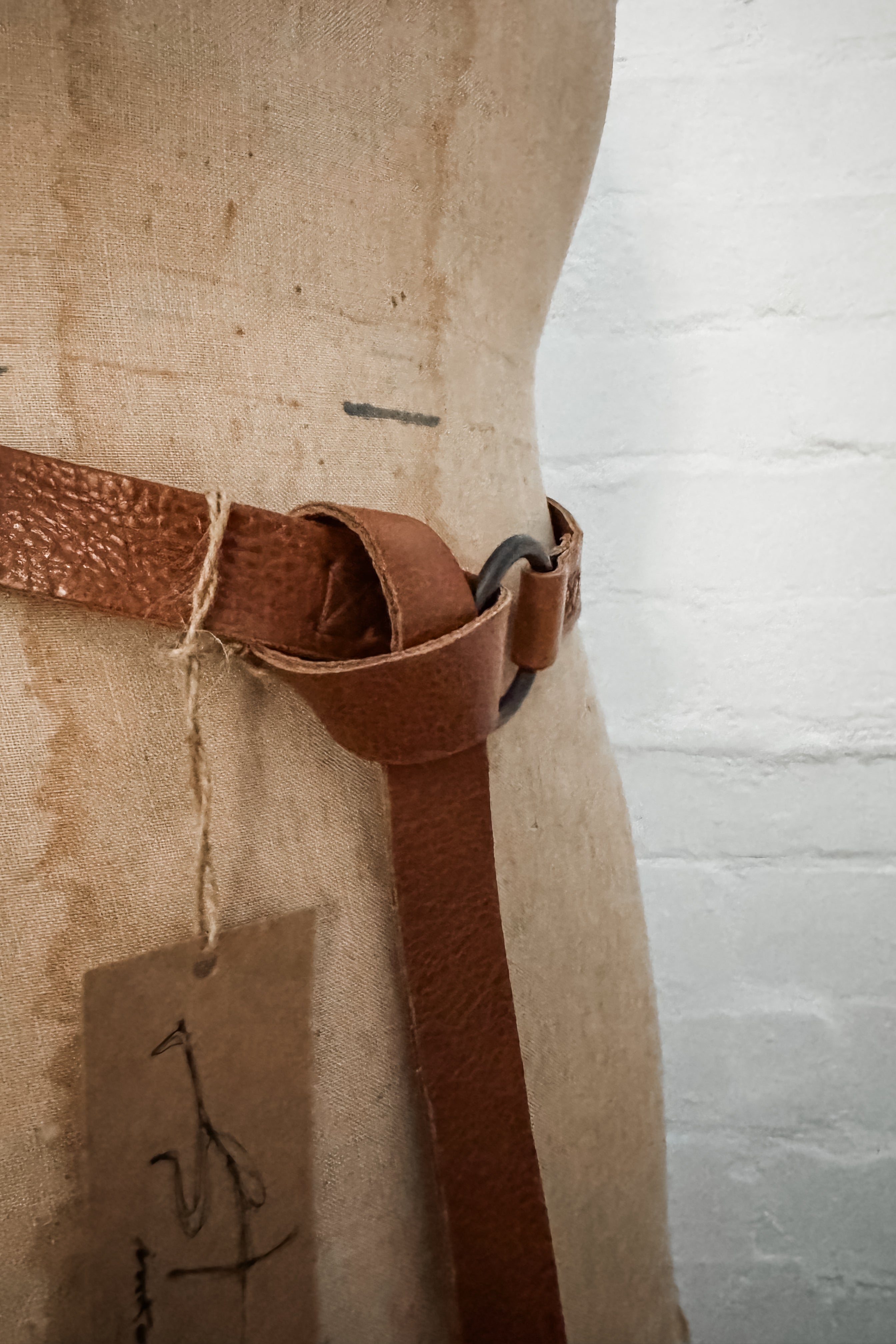 Ink Olives | Salice Belt | Tan