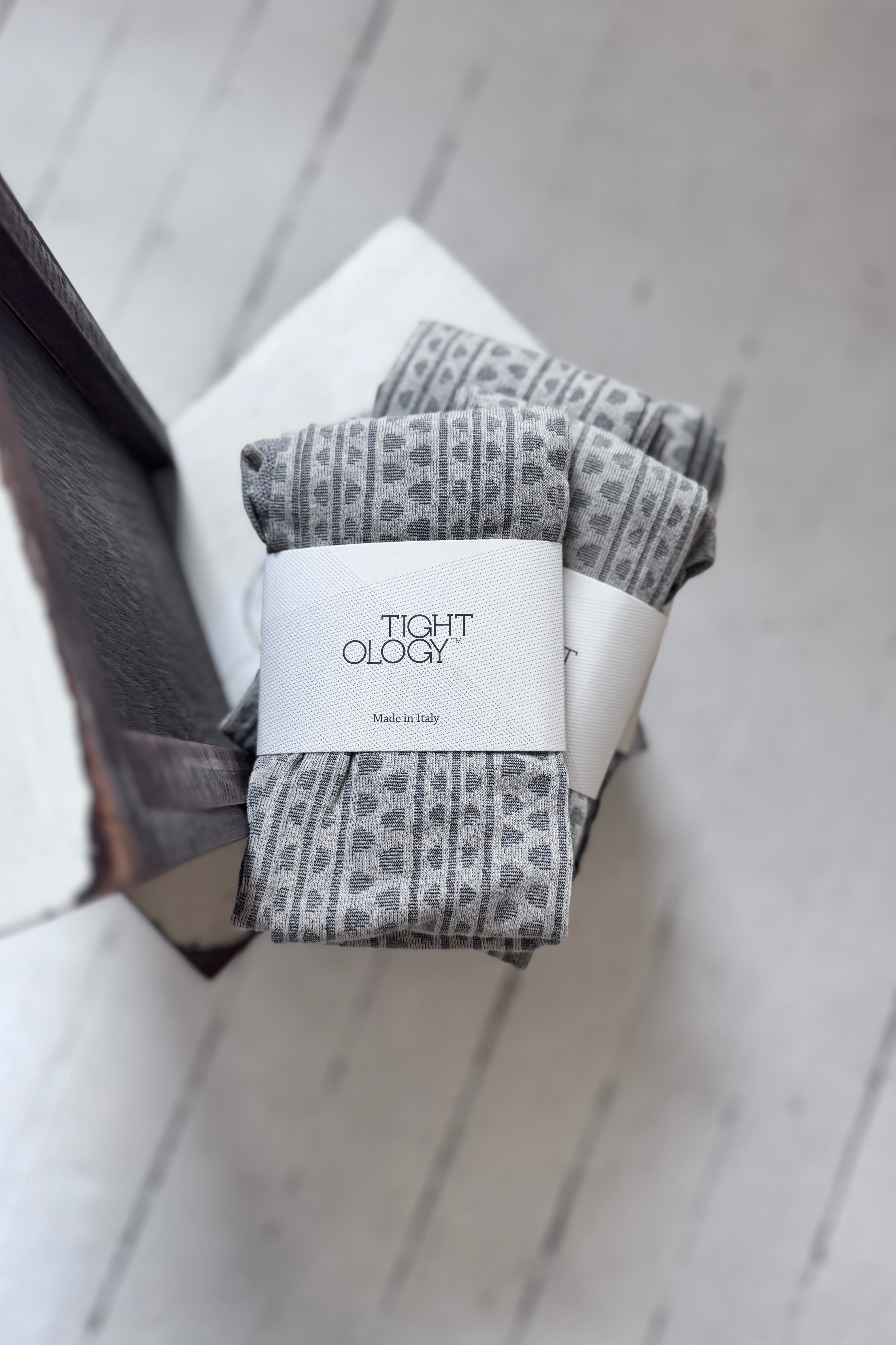 Tightology | Haptic Cotton Tights | Ash