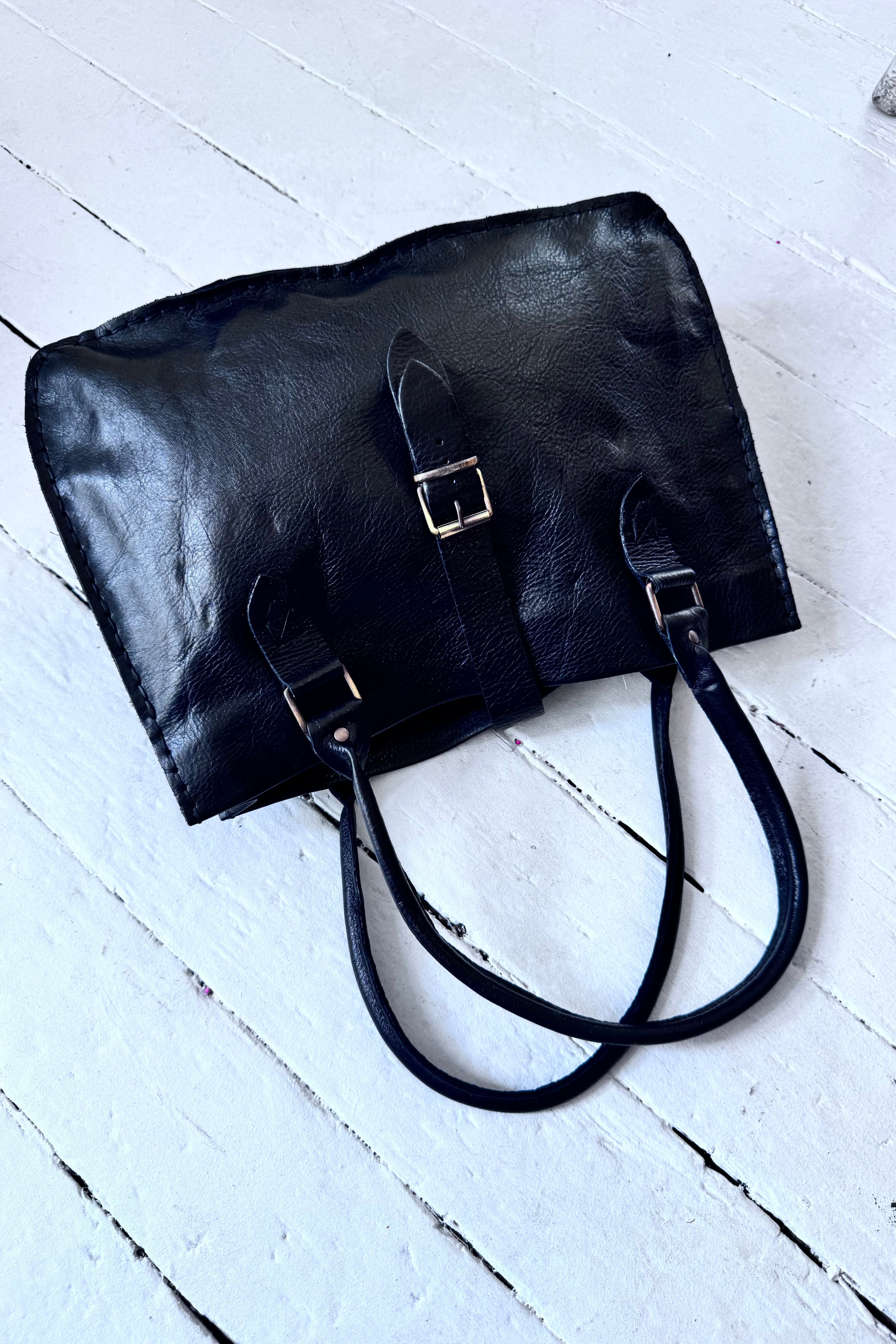 Ink Olives | Amsterdam Bag | Black