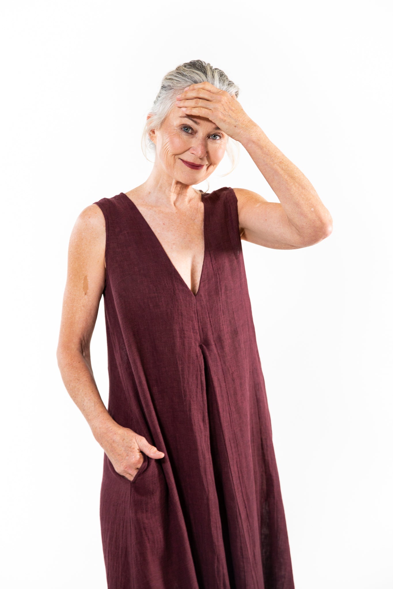Albert Dress | Merlot
