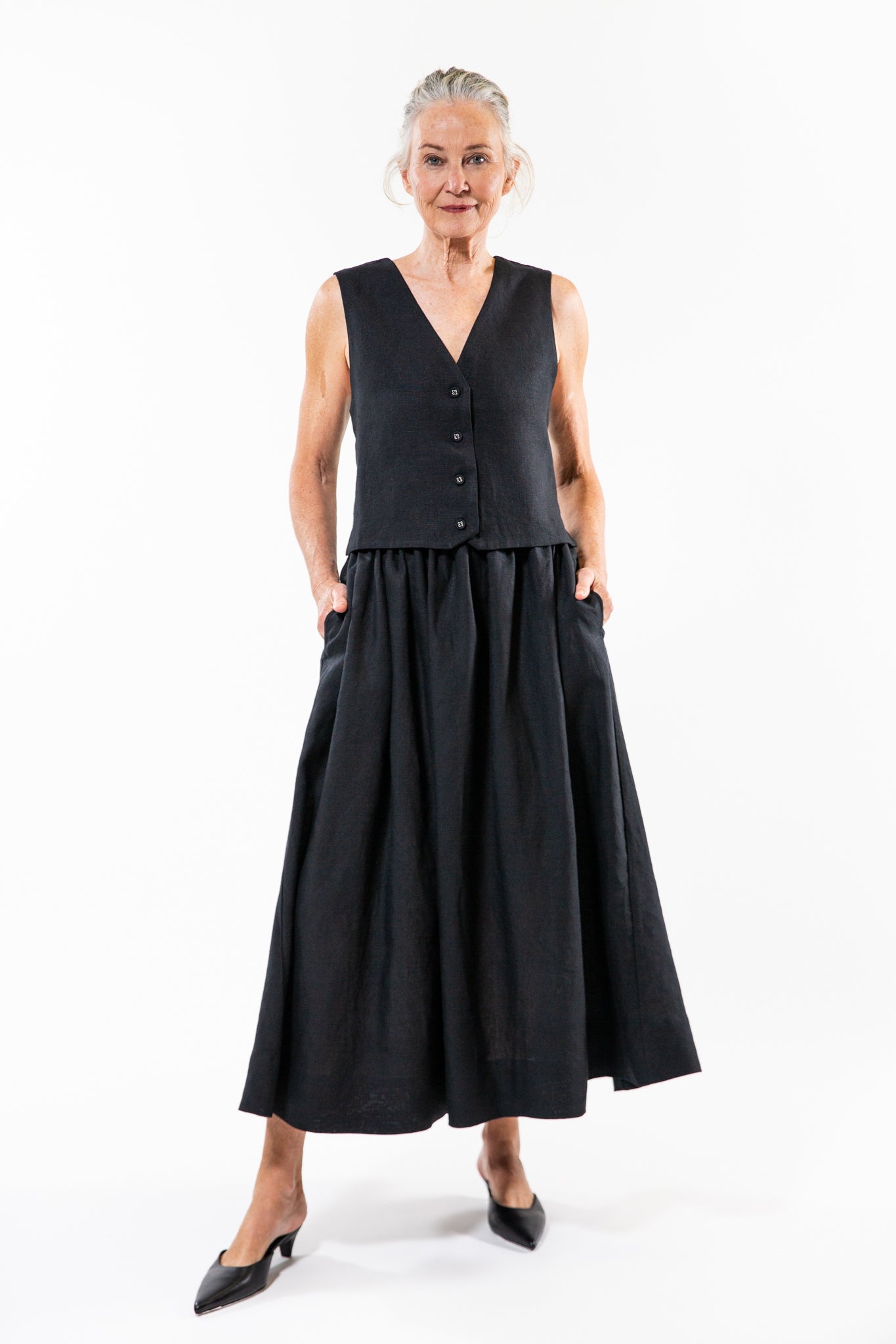 Averill Vest - Black main image 1