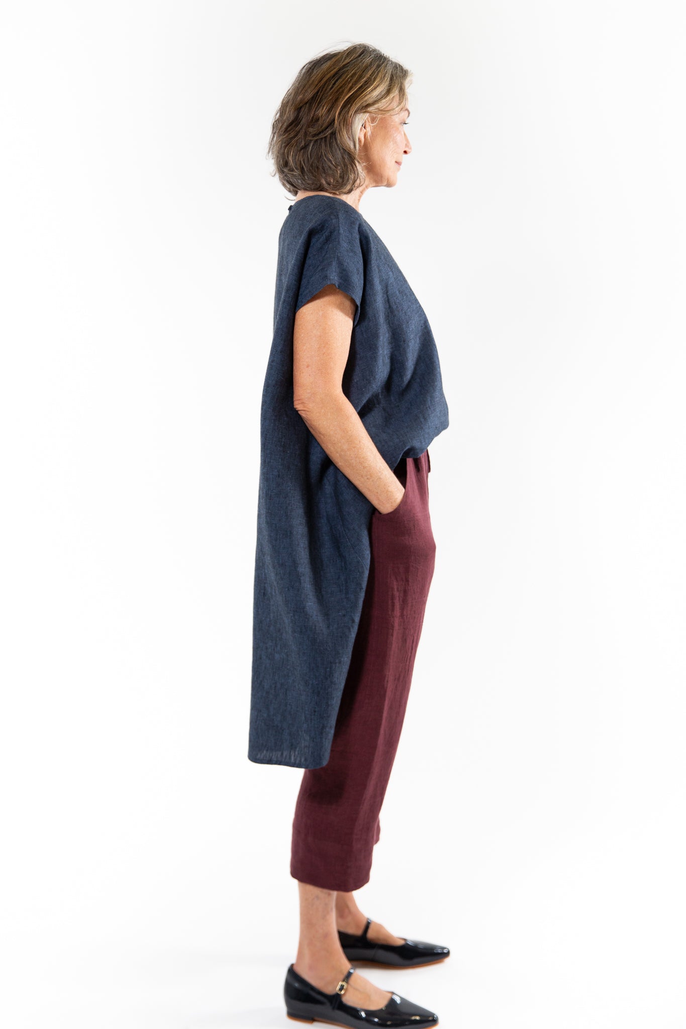 Aurora Top | Navy