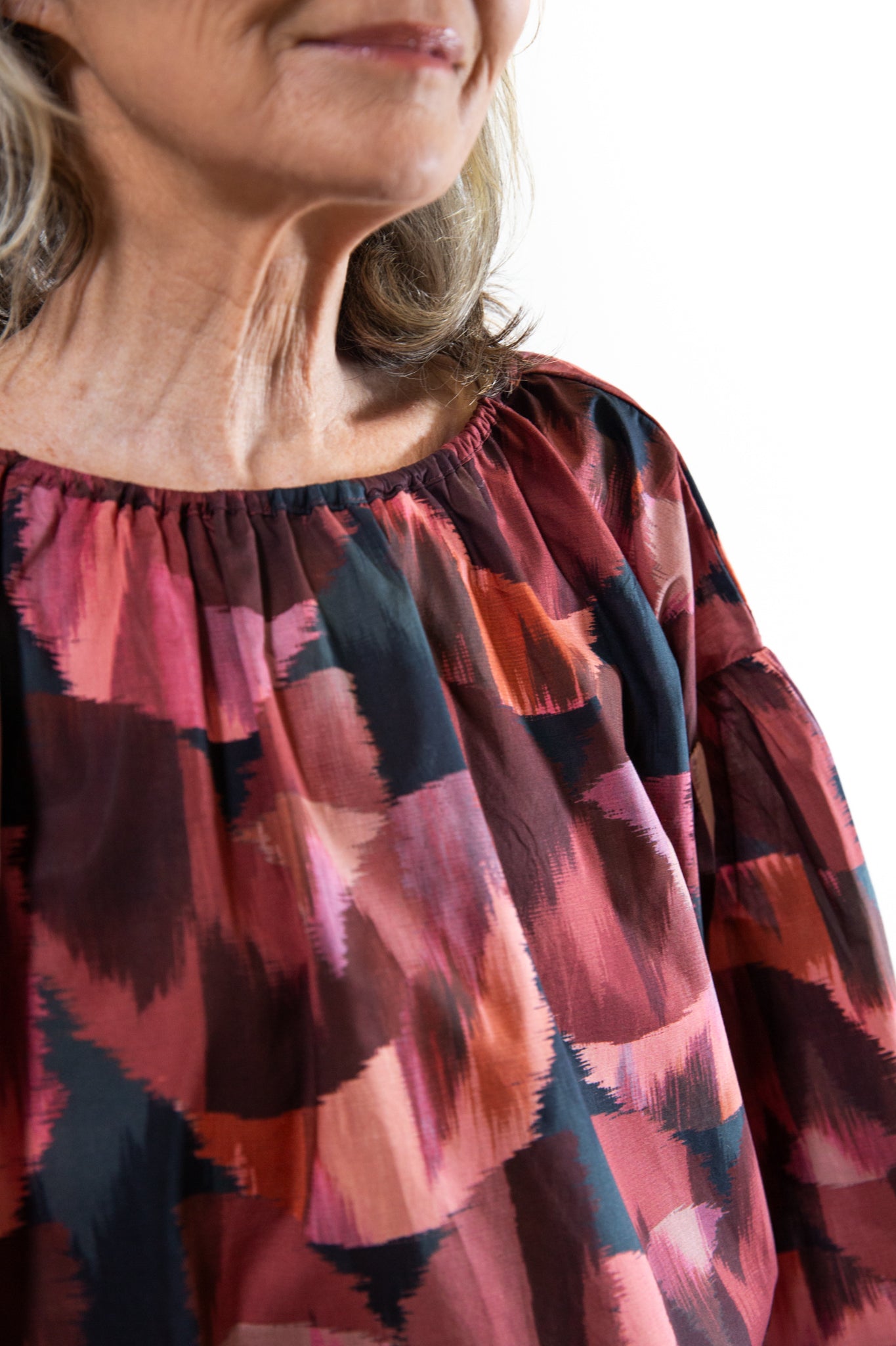Beatrice Top | Ikat Tulip