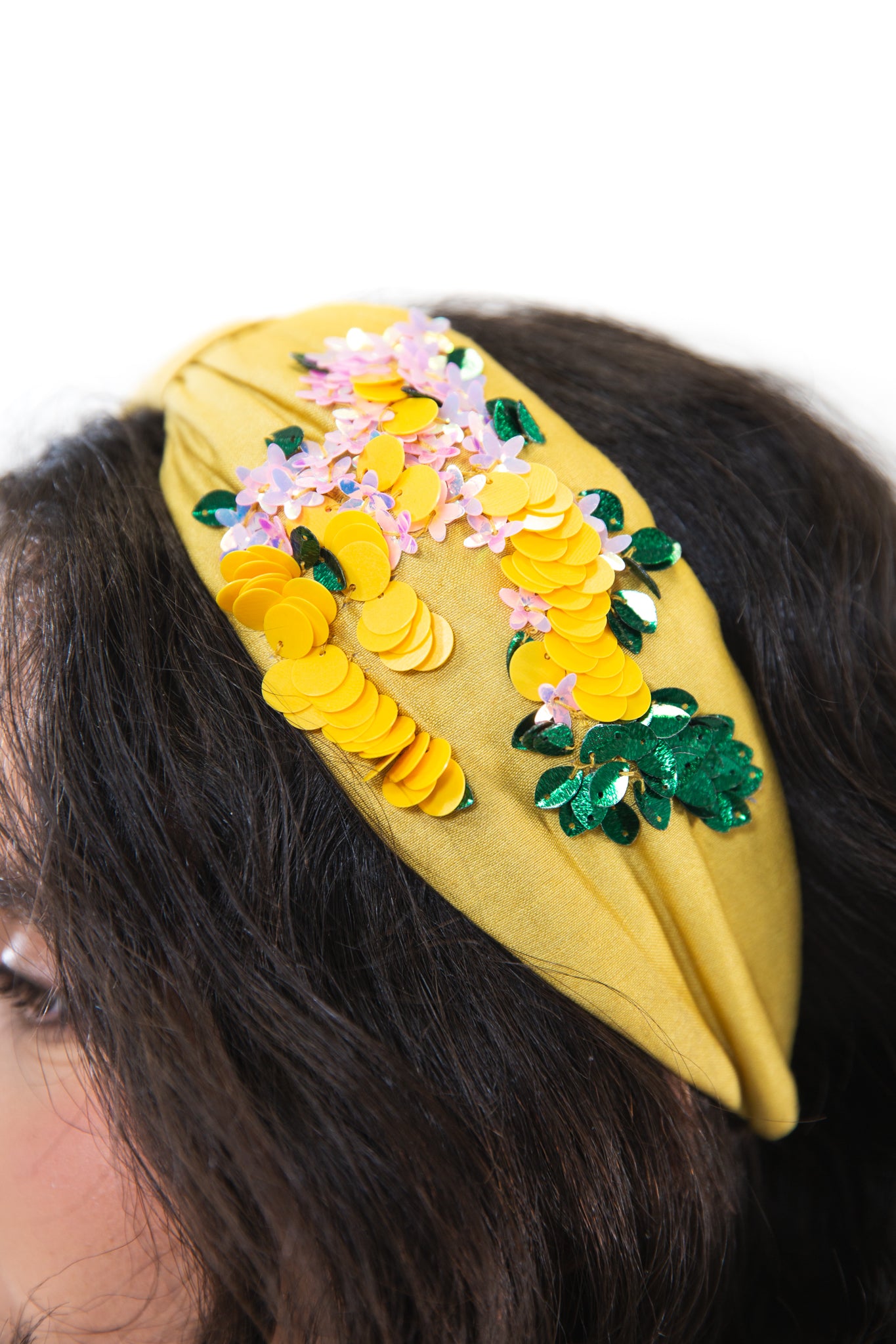 Hard Embroidered Headband | Bebe