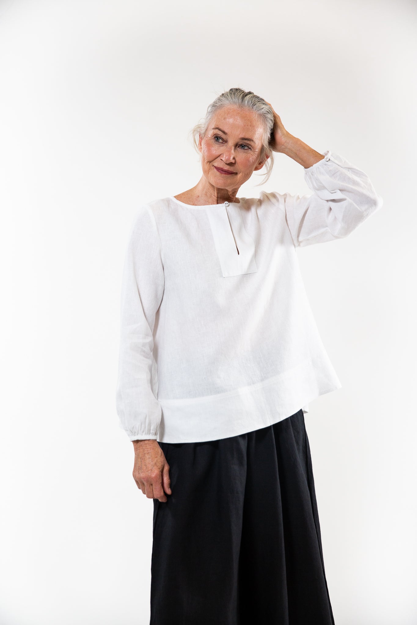 Cleo Top | White