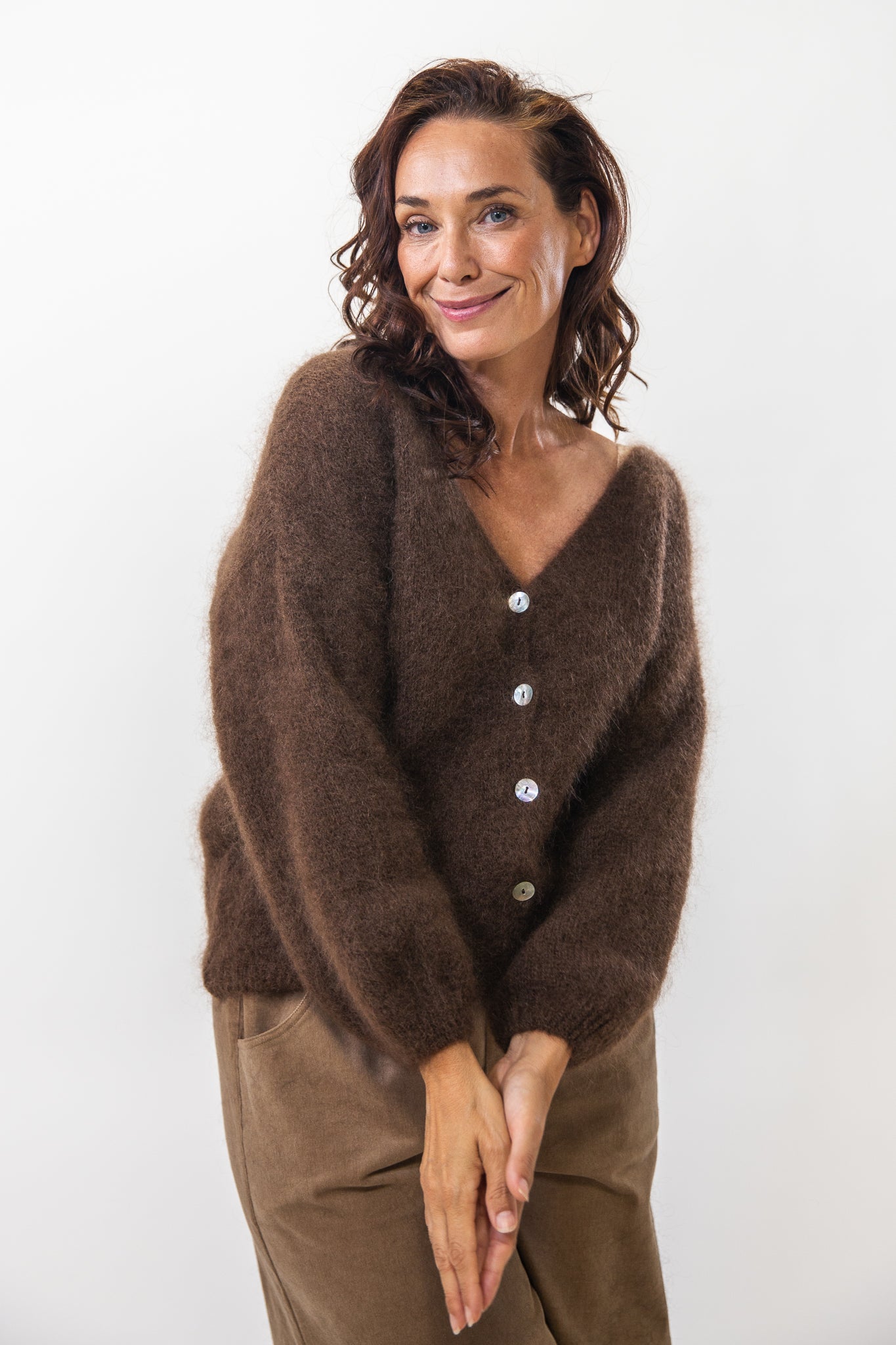 Cornelia Knit | Dark Brown