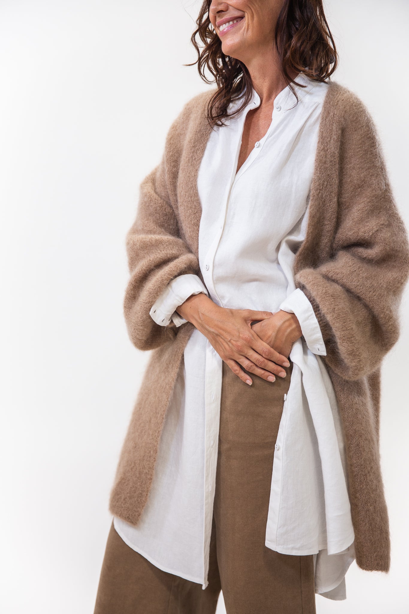 Lee Knit | Medium Brown