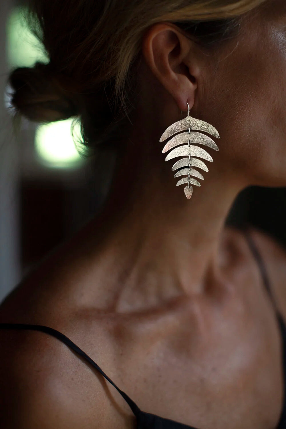 EWA Tribal | Karem Earrings | Silver