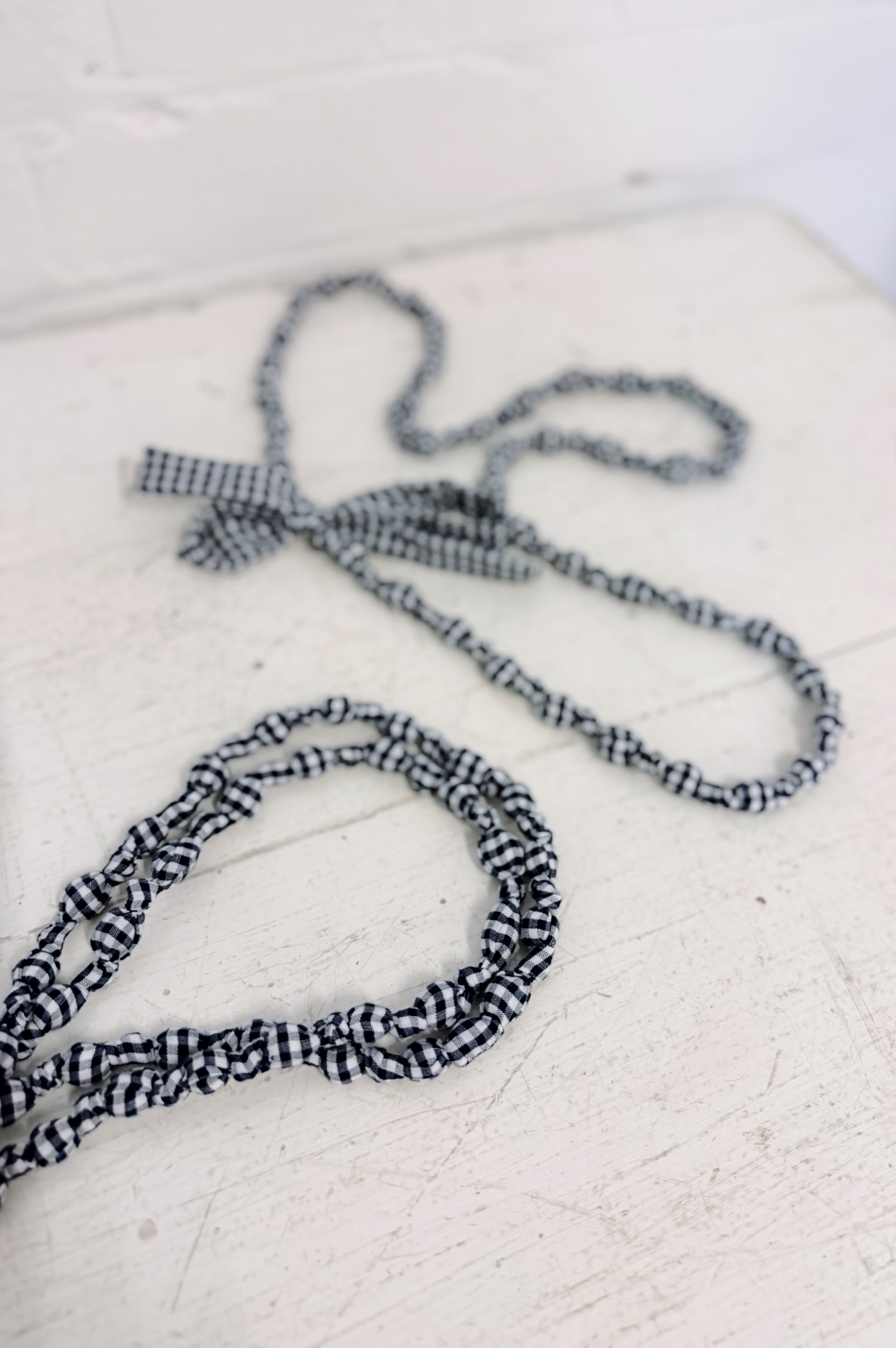 Julip Beads | Navy Check