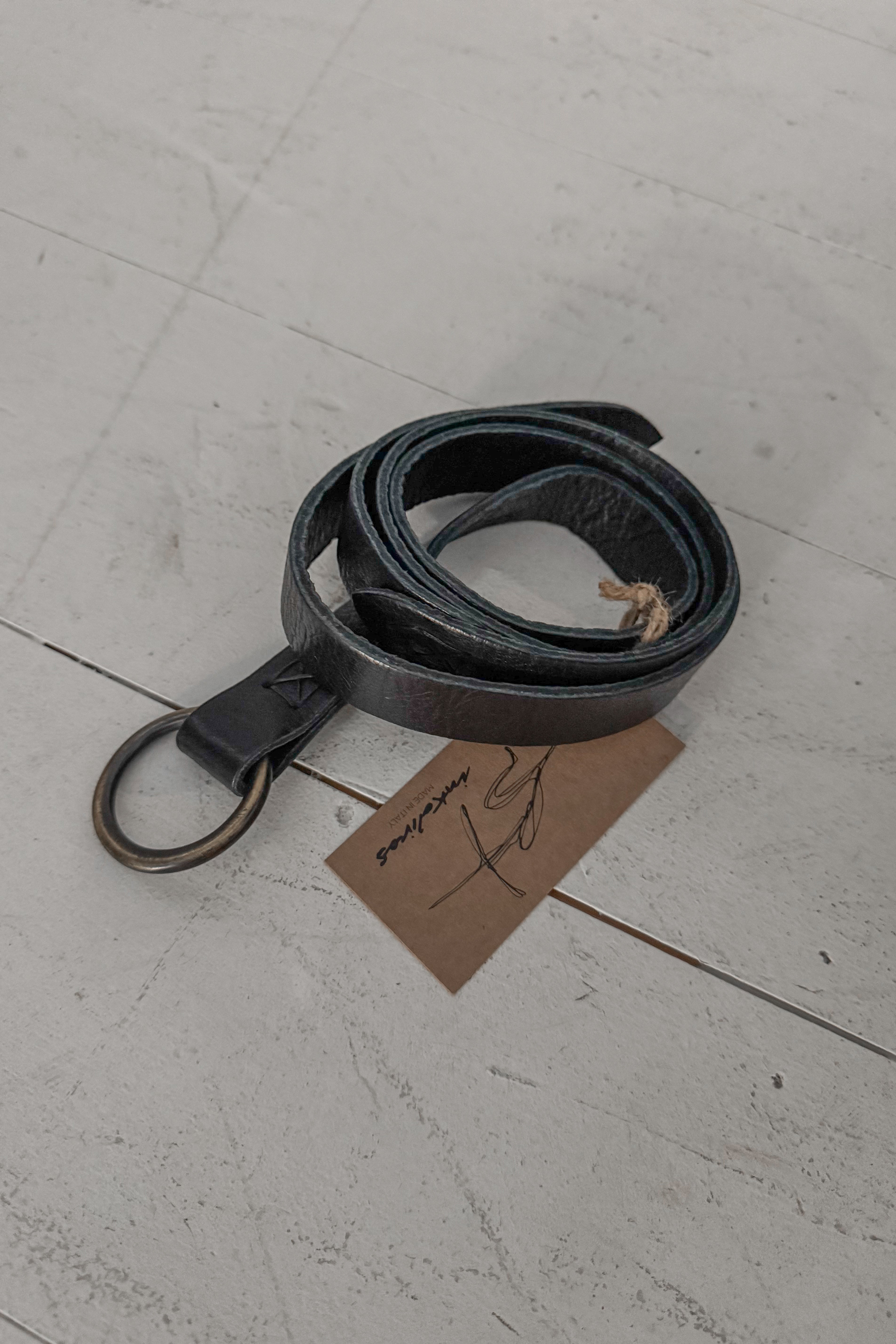 Ink Olives | Salice Belt | Black