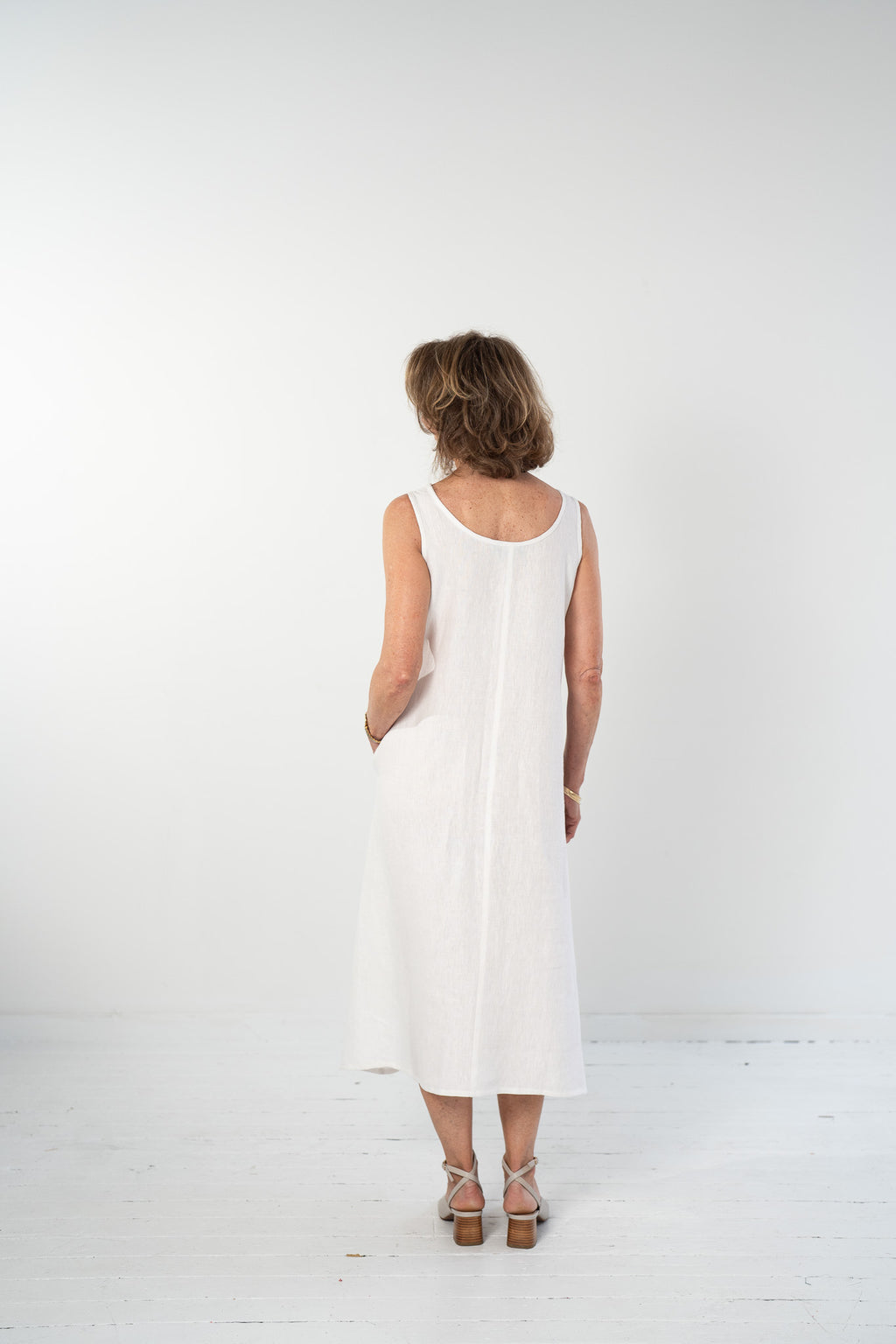 Danni Slip Dress | White