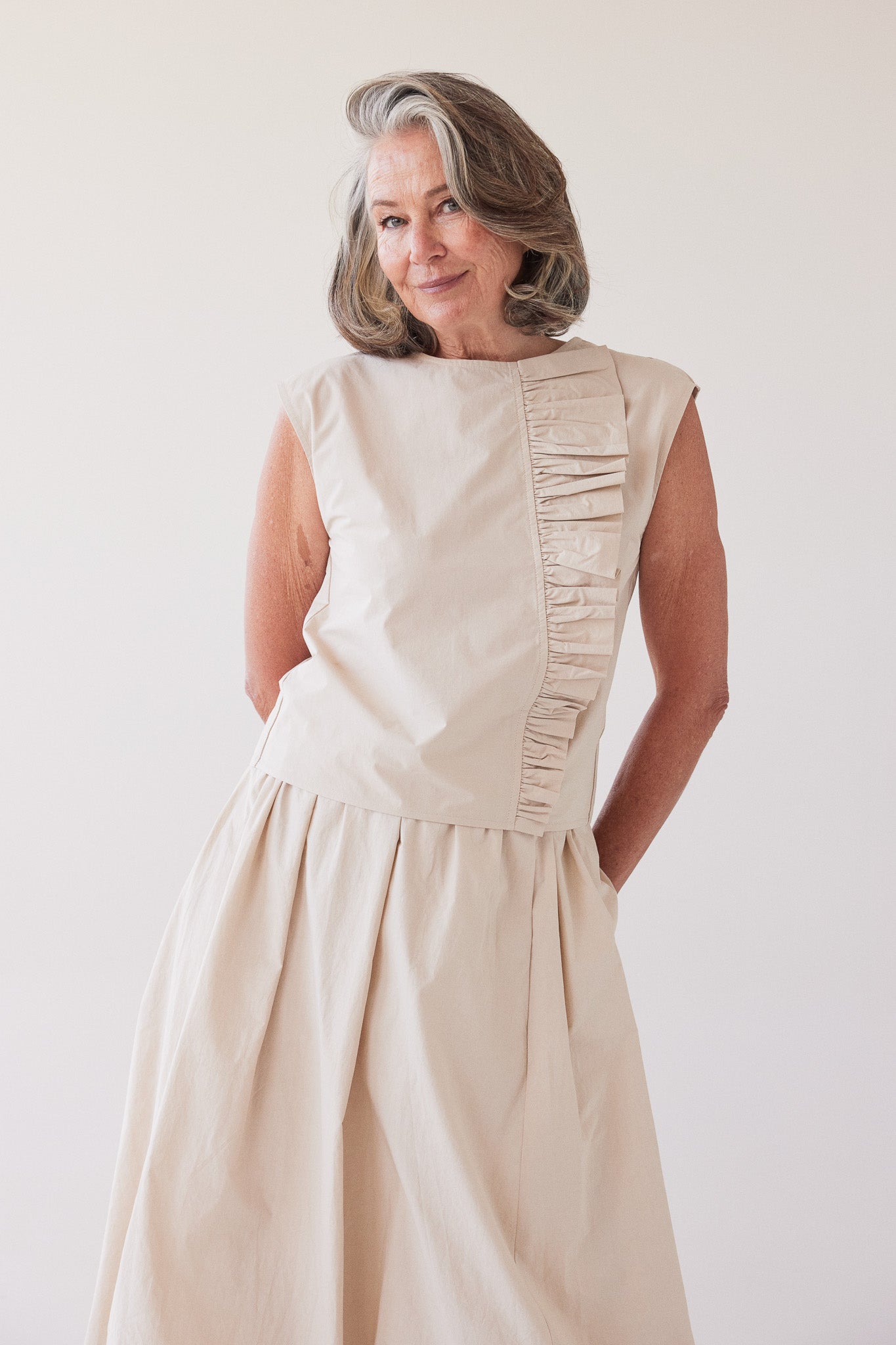 Estelle Top | Almond