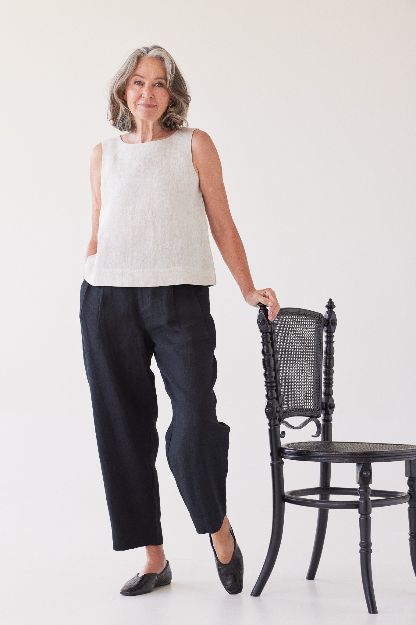 Ellis Shell Top | Neutral