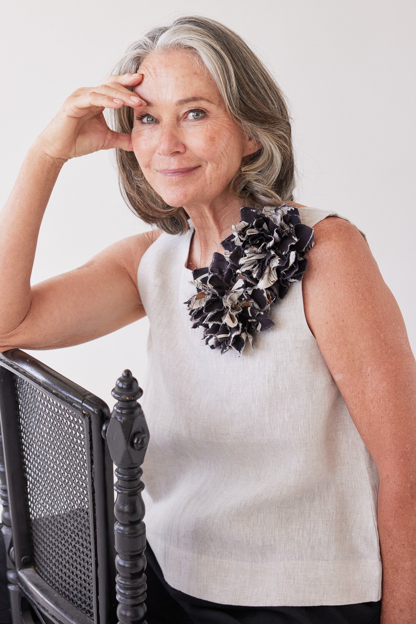 Ellis Shell Top | Neutral