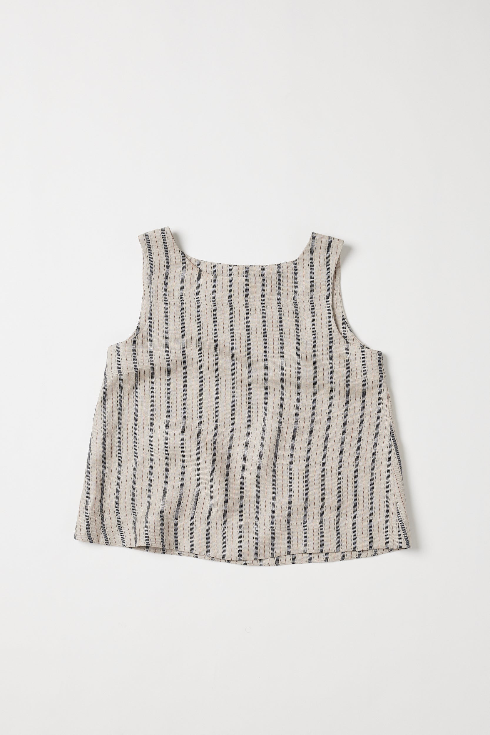 Ellis Shell Top | Navy Stripe