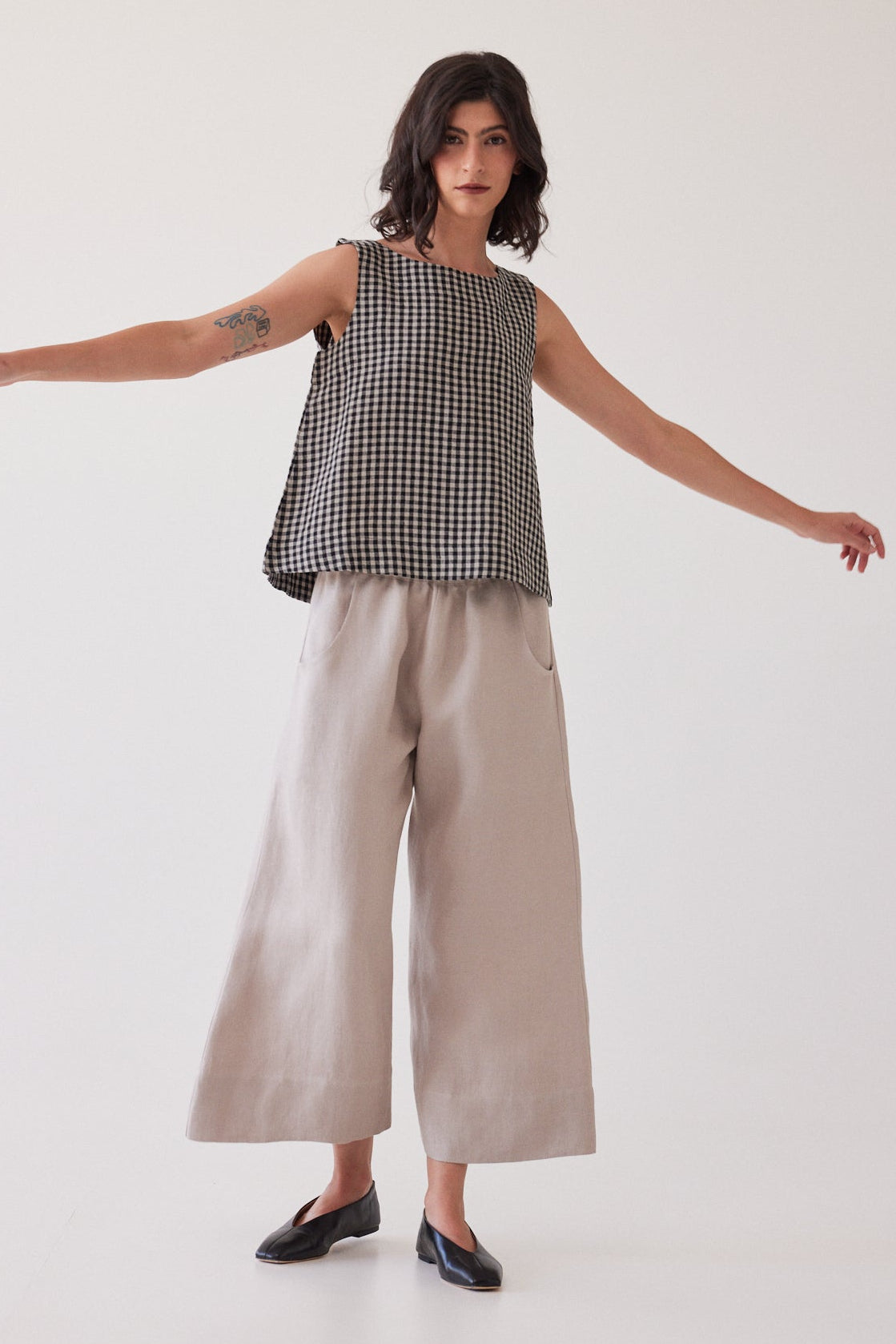 Oliver Pull On Pant | Stone