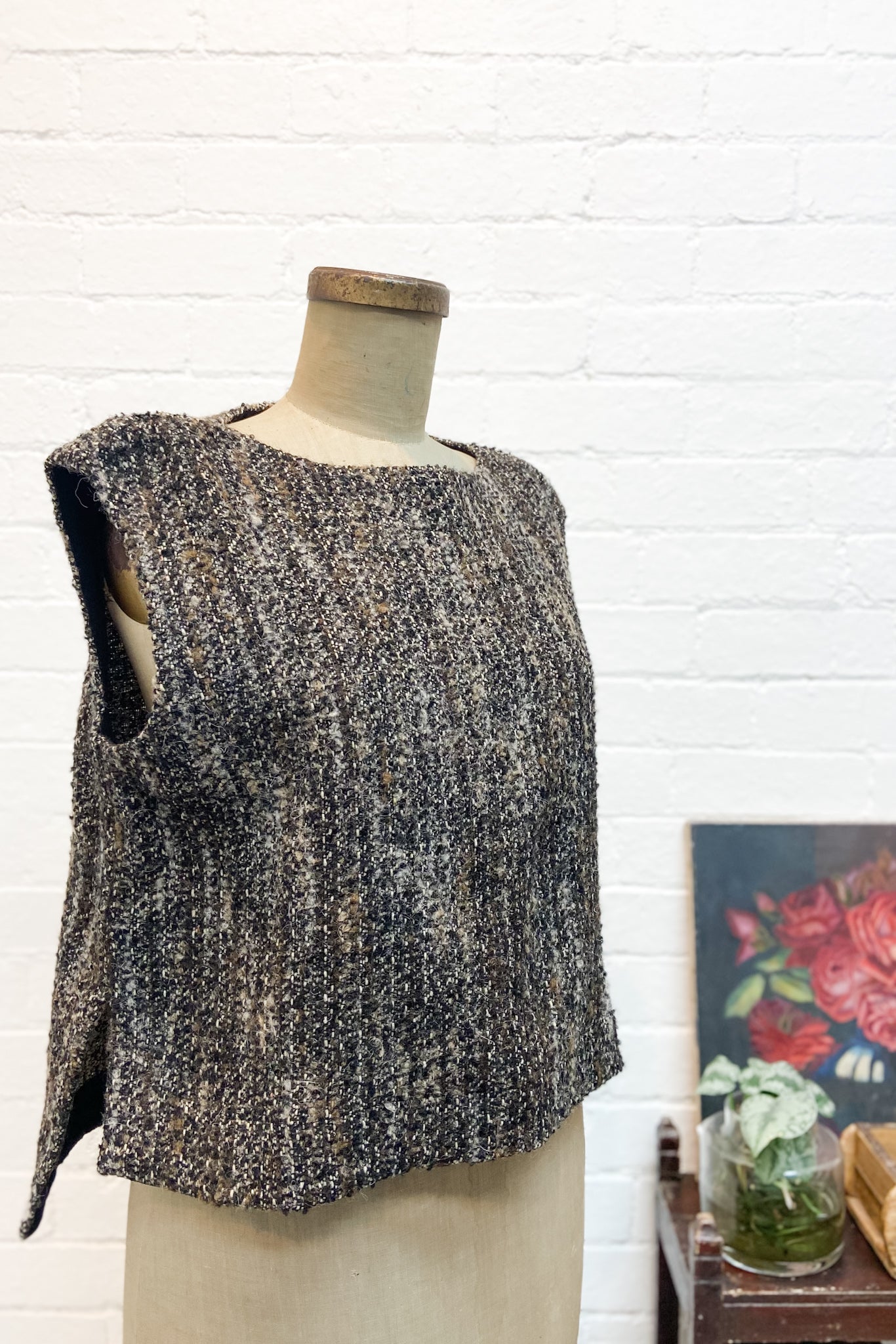 GW | Mason Vest | Brulee Boucle | M