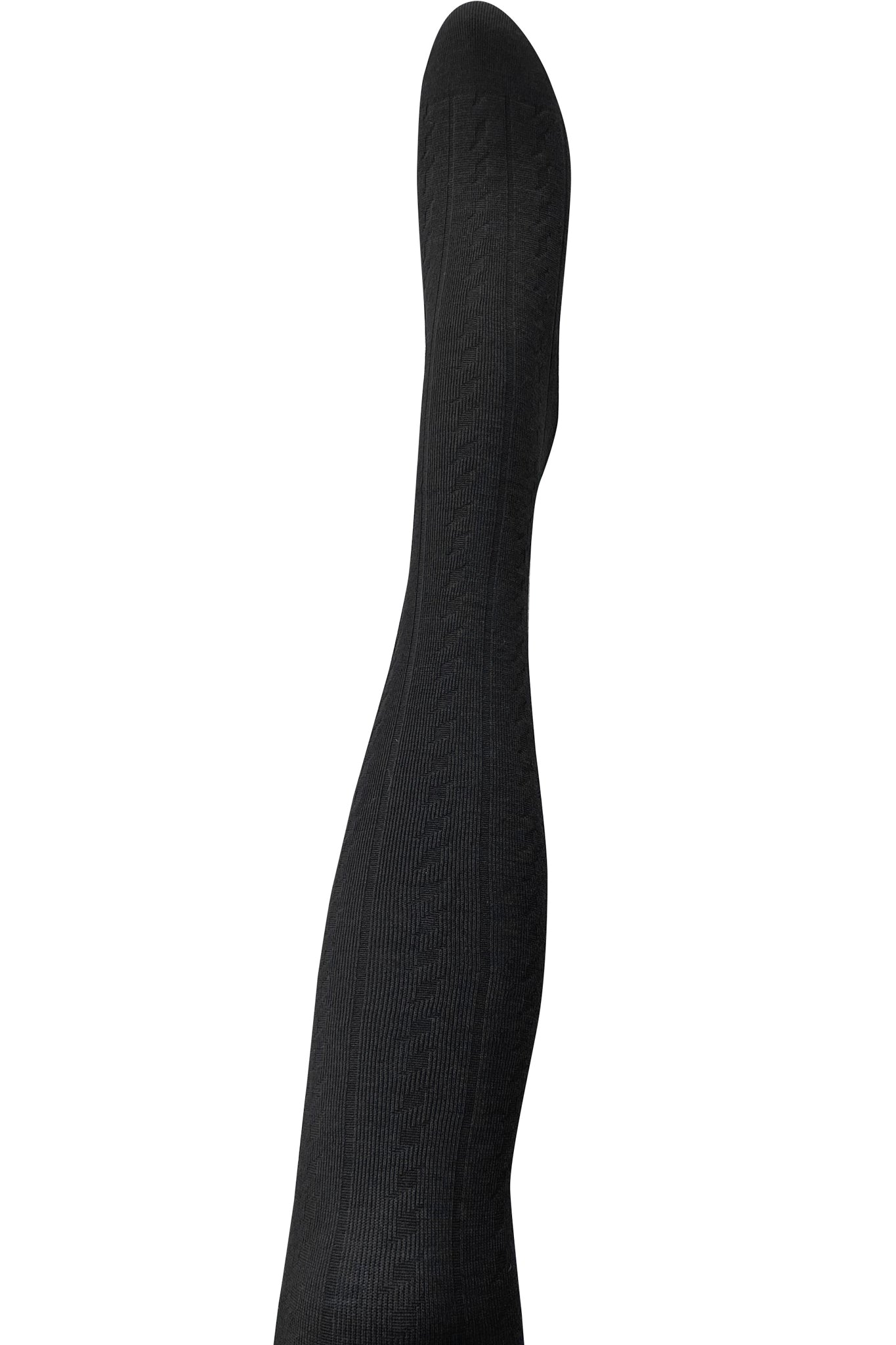 Tightology | Form Black Merino Wool Tights
