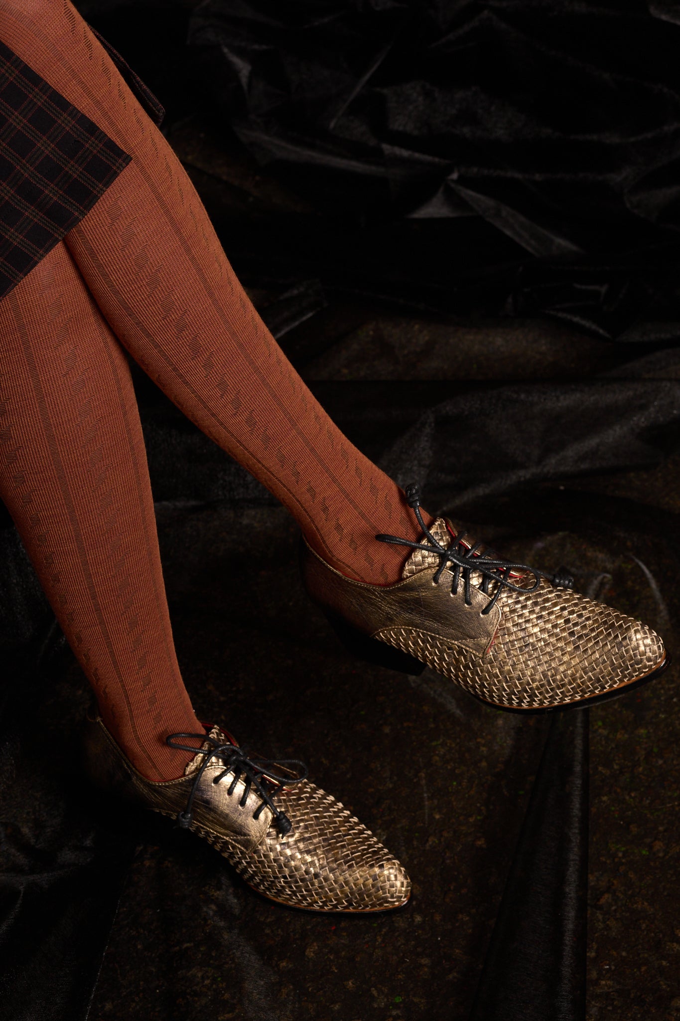 Tightology | Form Toffee Merino Wool Tights