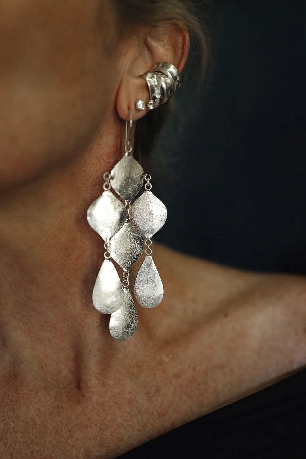 Ewa Jewellery | Keili Earrings | Silver