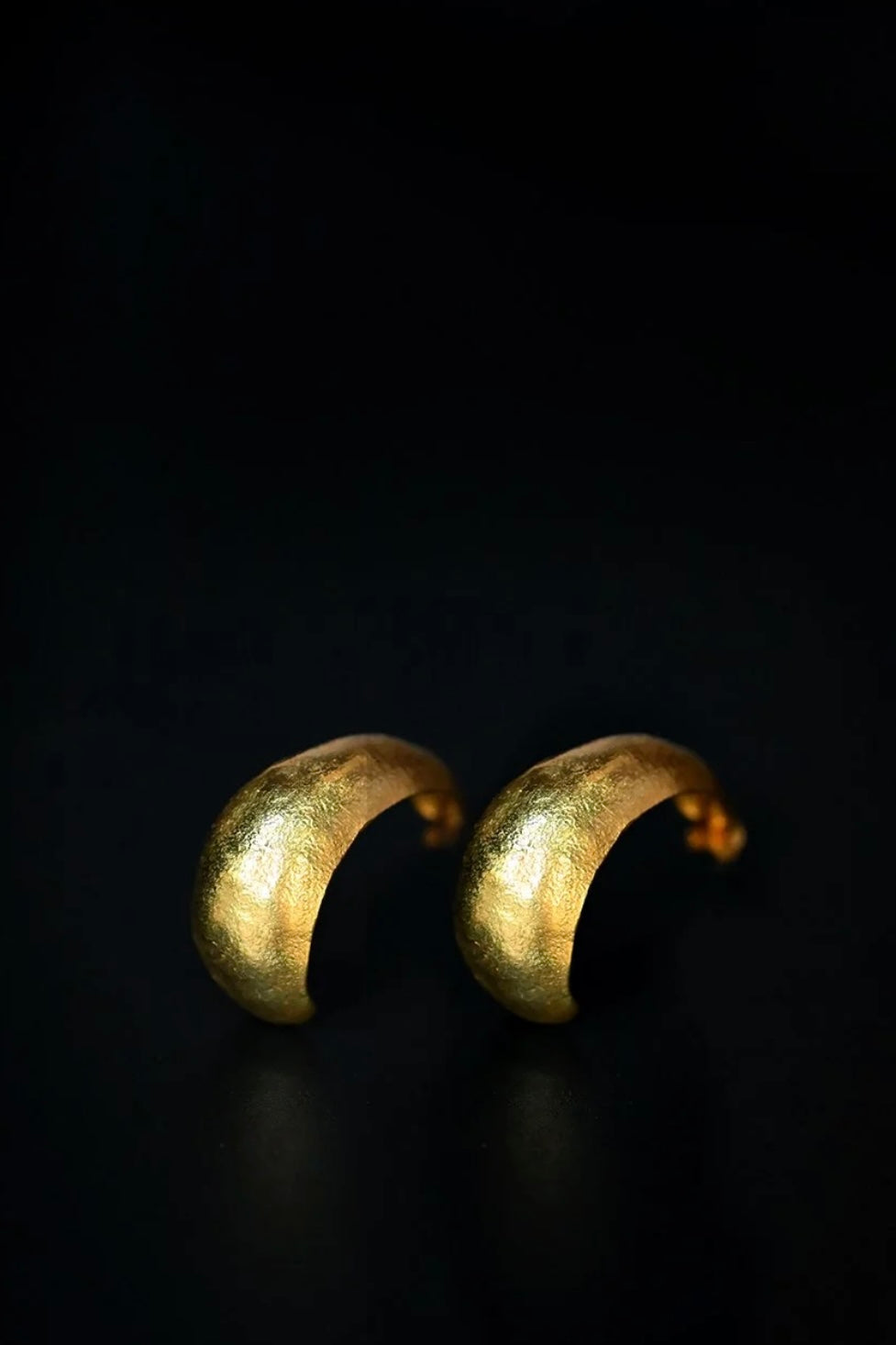 EWA Tribal | Nilu Hoop Earings | Gold